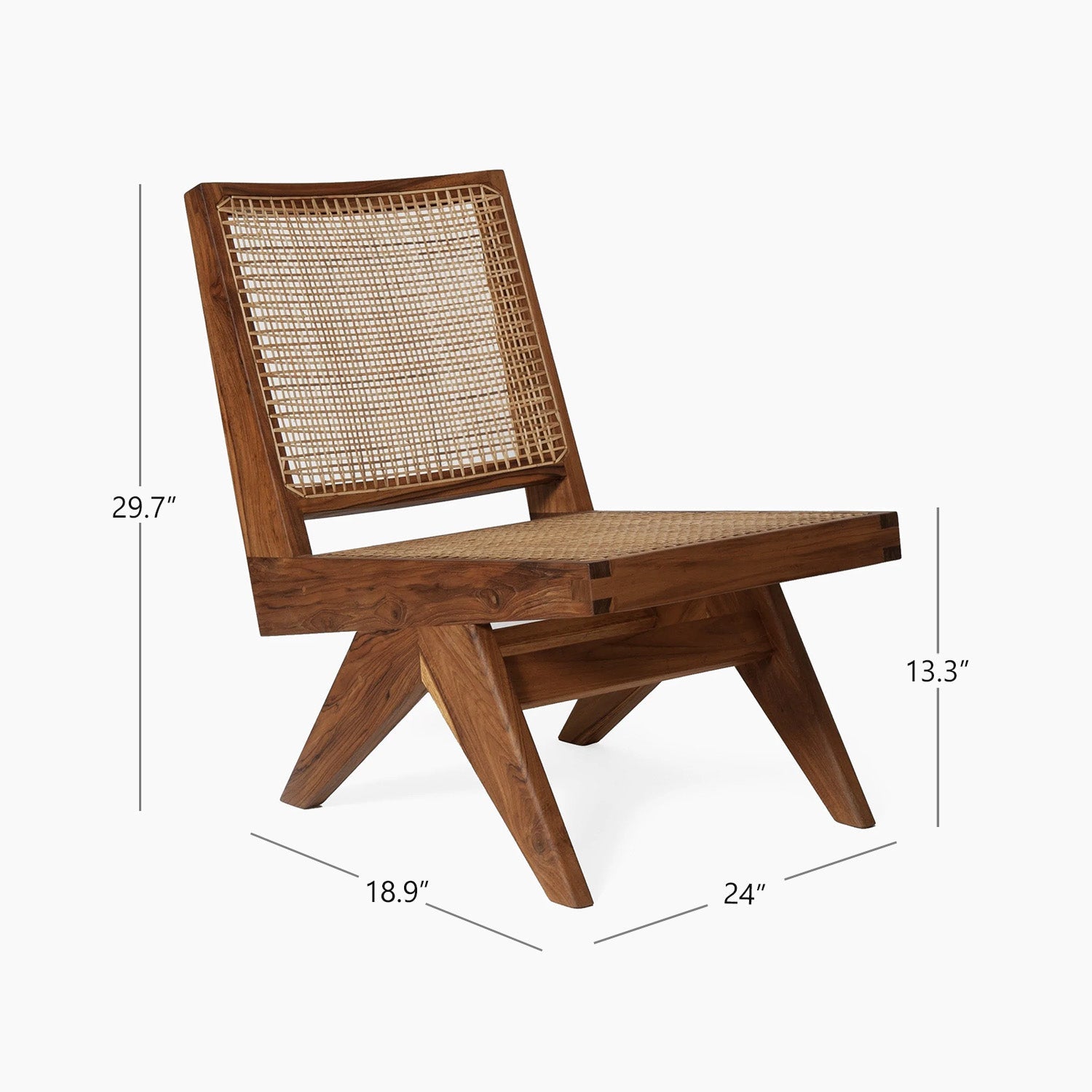 Jeanneret Armless Easy Lounge Chair
