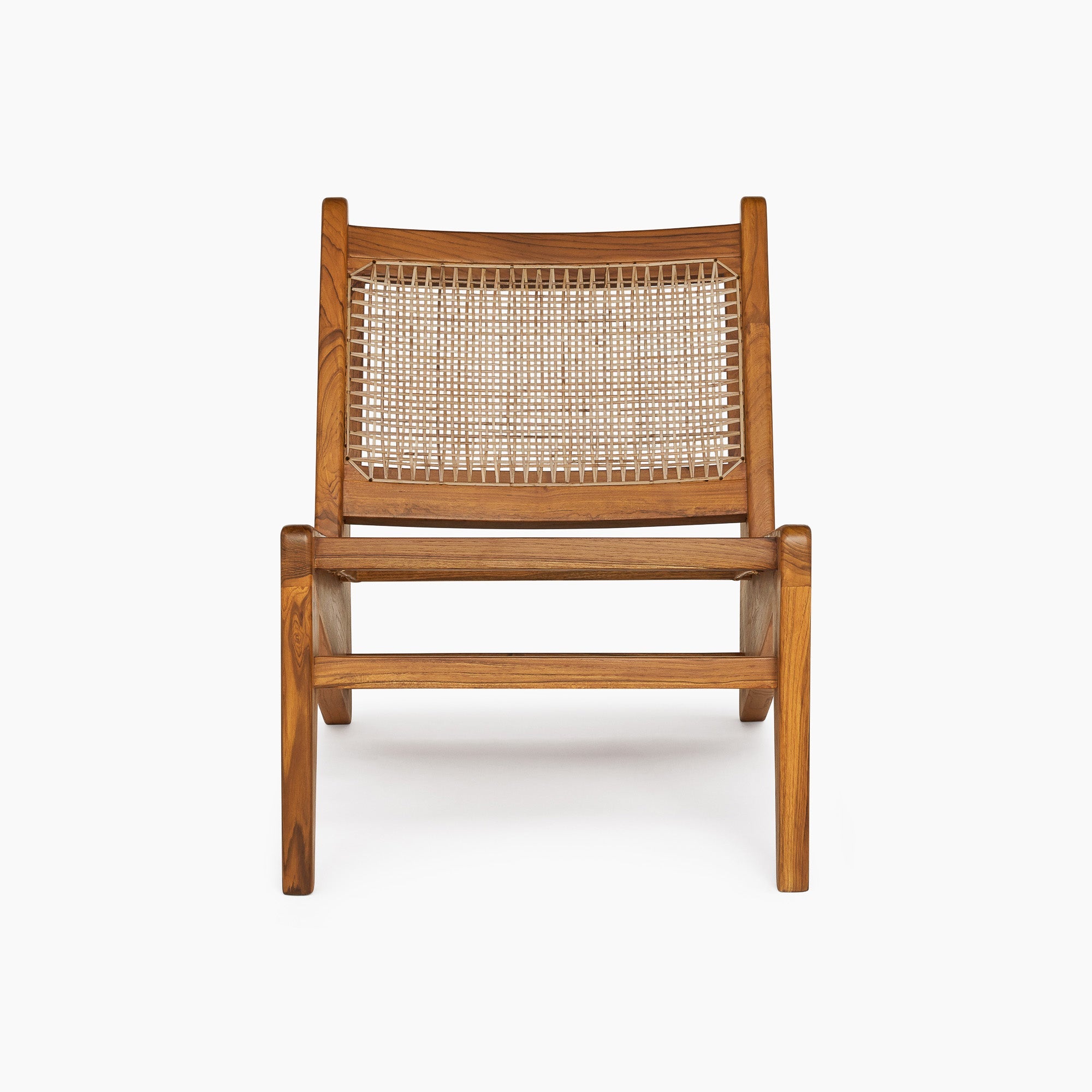 Jeanneret Kangaroo Lounge Chair - Black Teak - Floor Model - Grade A