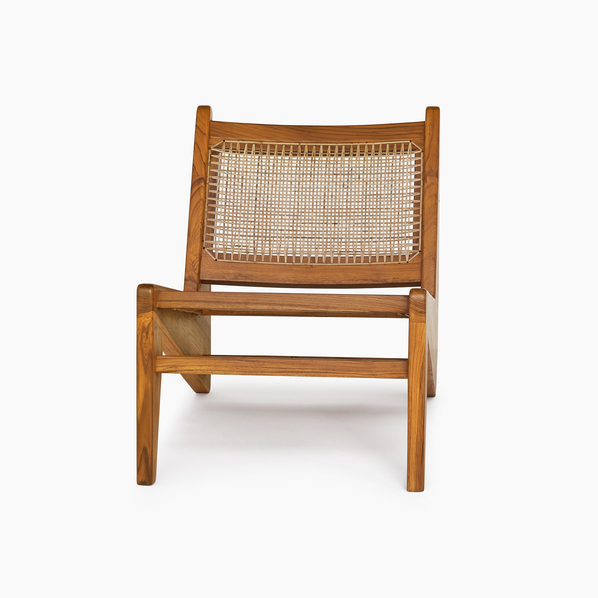 Jeanneret Kangaroo Lounge Chair - Black Teak - Floor Model - Grade A