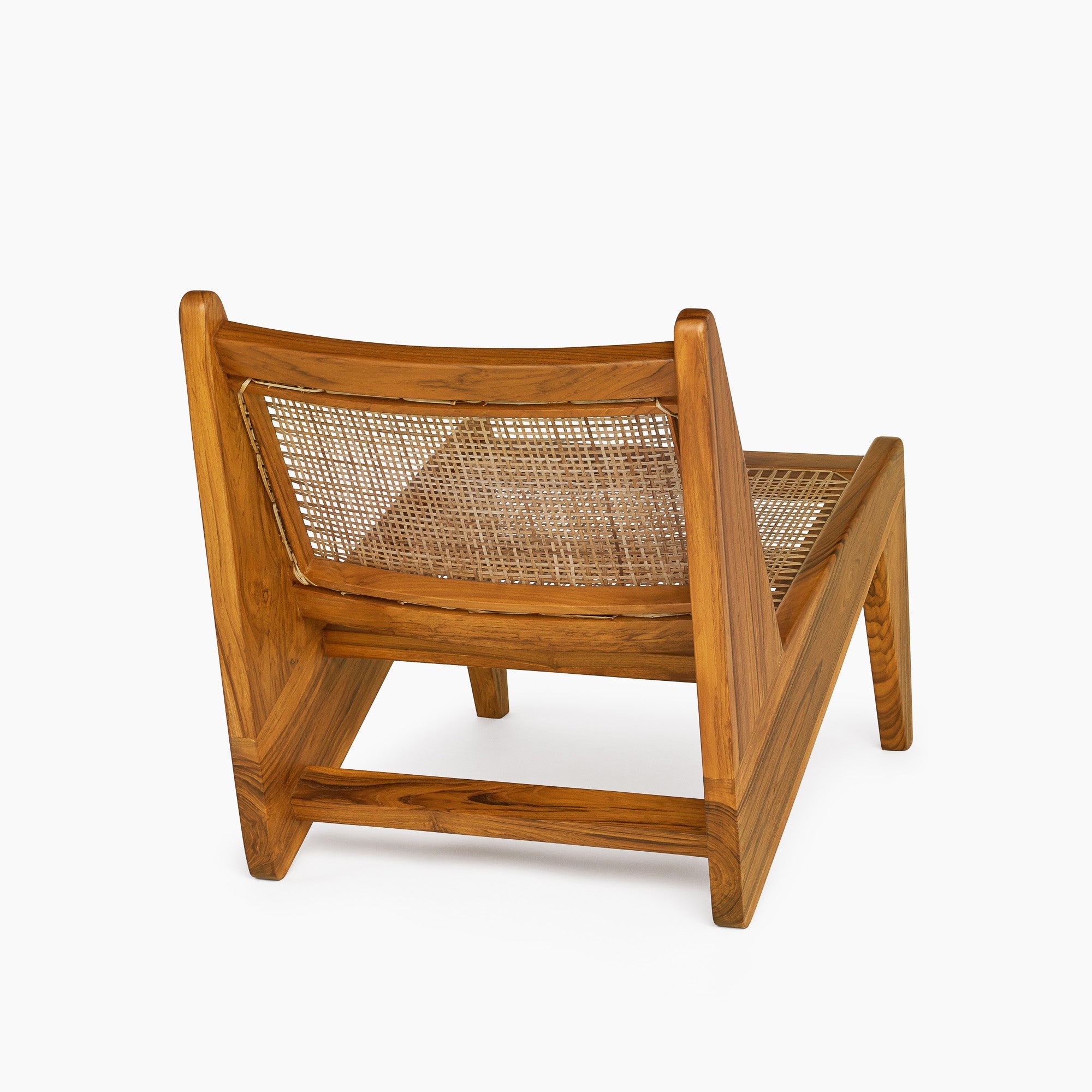 Jeanneret Kangaroo Lounge Chair - Black Teak - Floor Model - Grade A