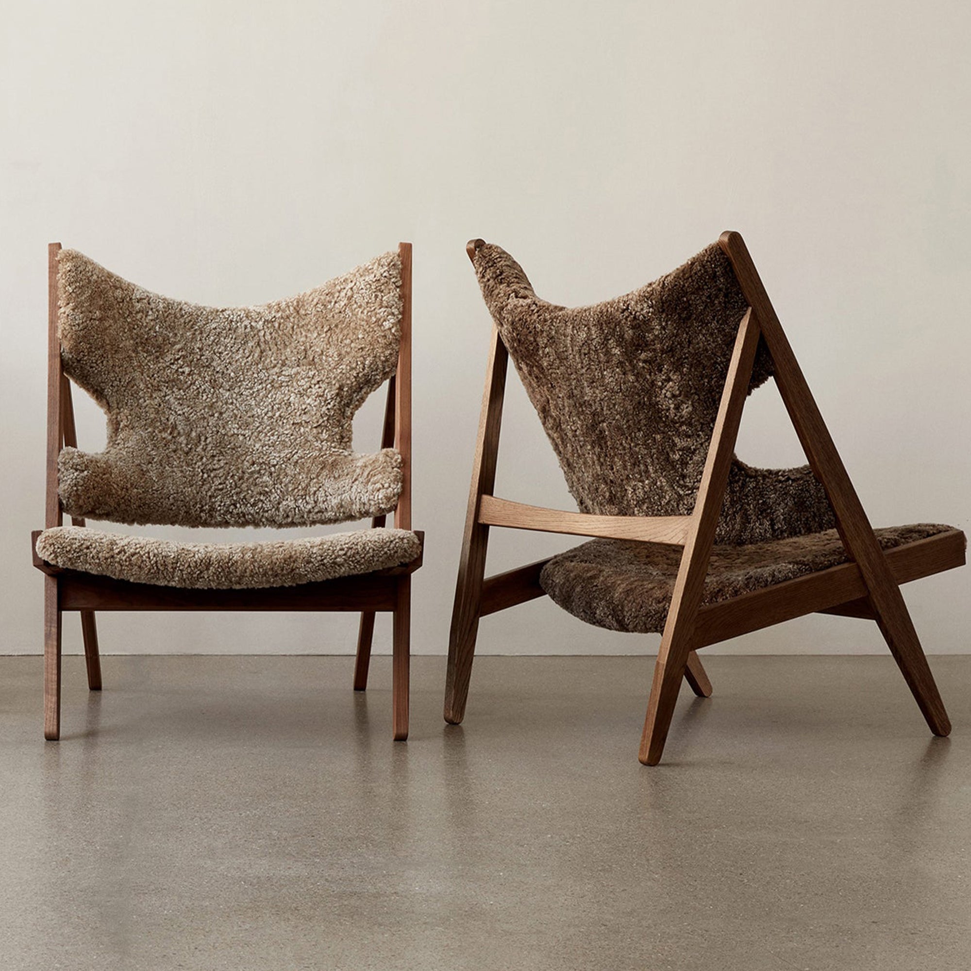 Knitting Chair - Sheepskin