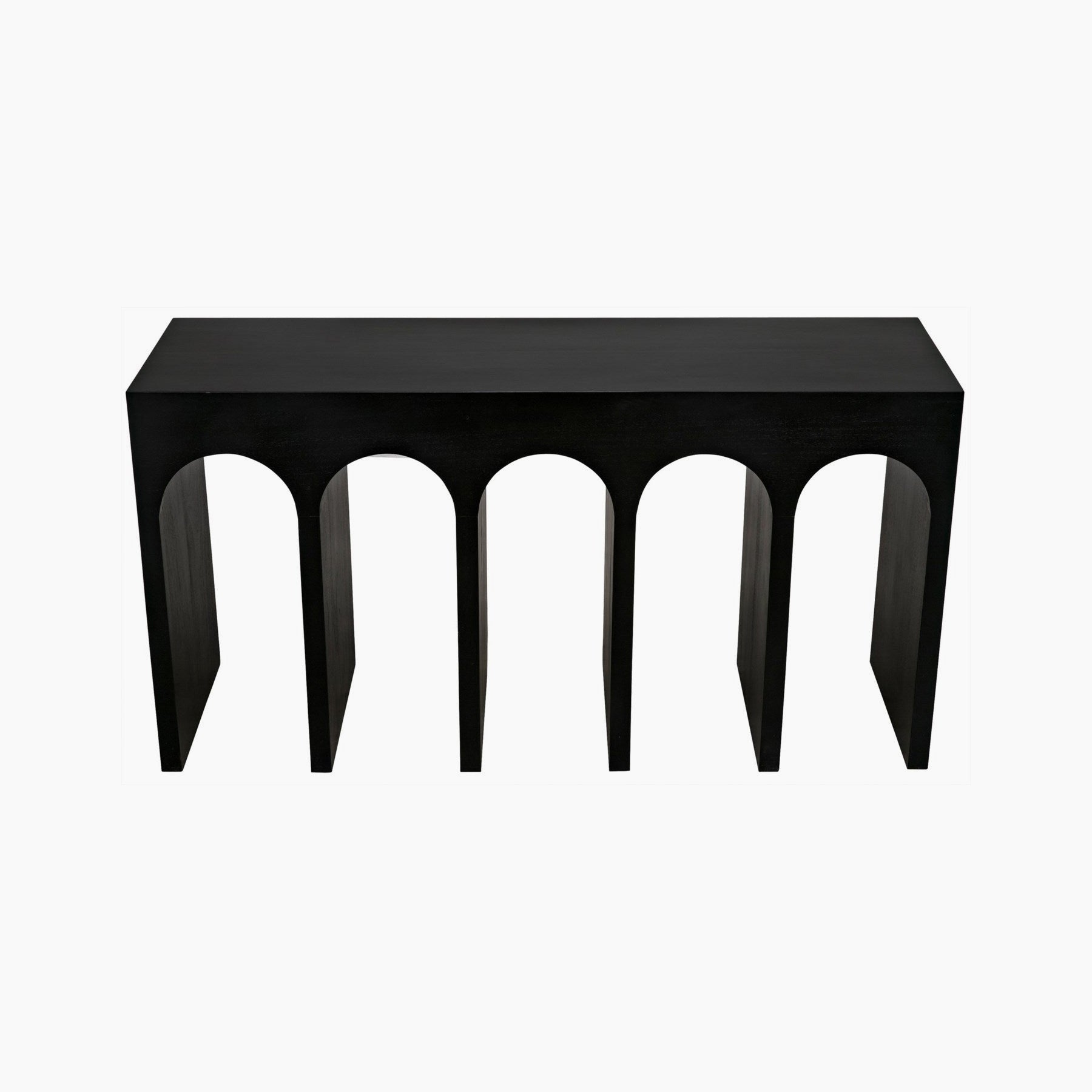 Lillian Console, Hand Rubbed Black