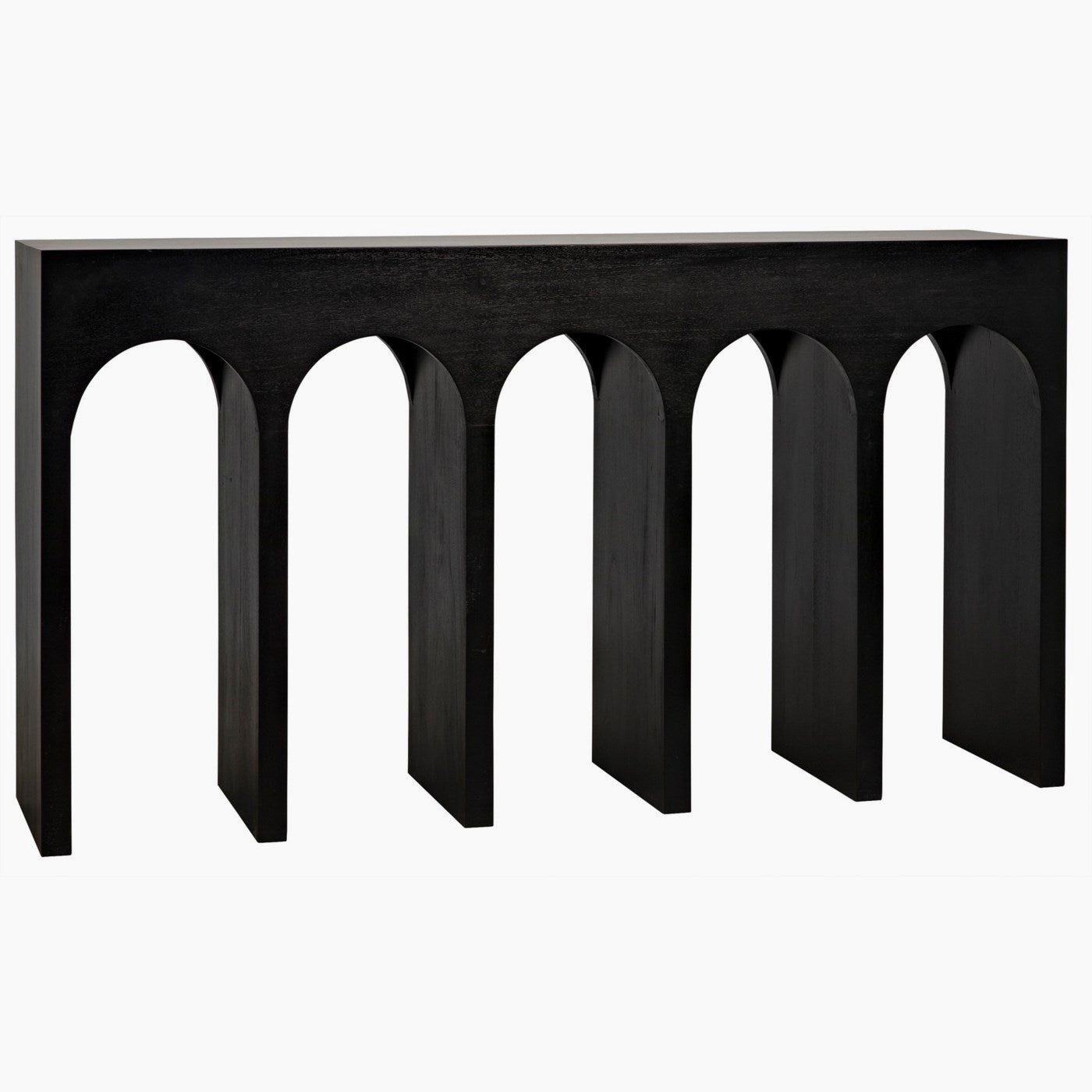 Lillian Console, Hand Rubbed Black