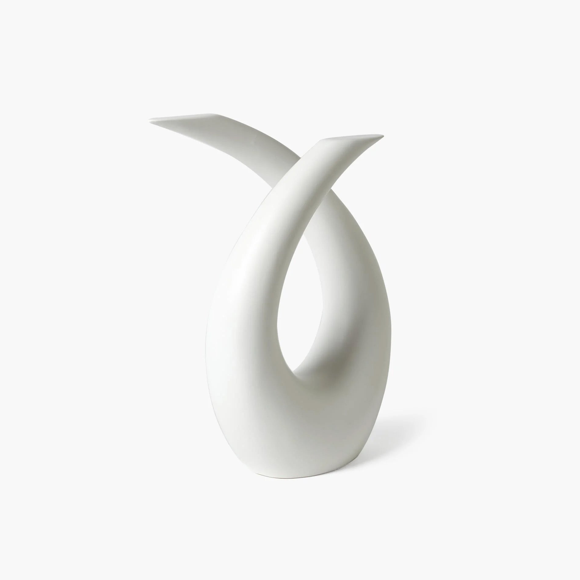 Loop Sculpture-matte White
