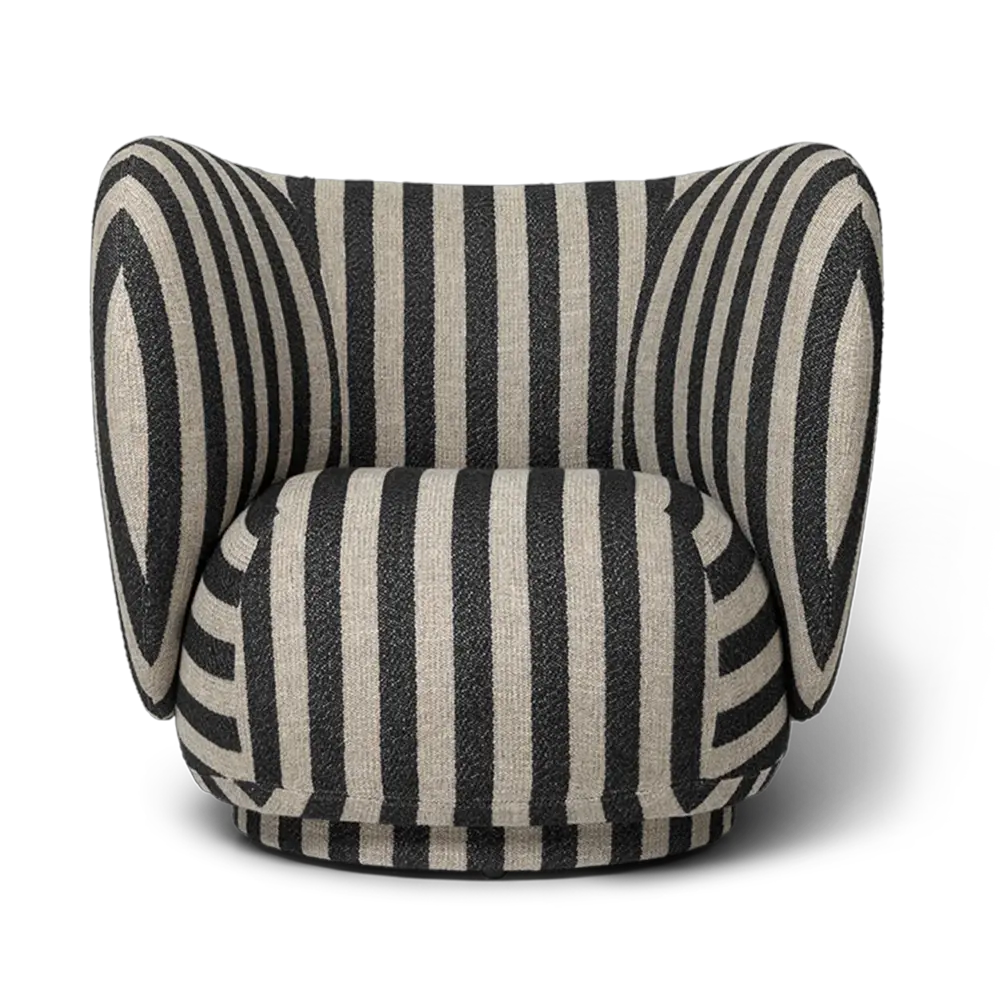 Rico Lounge Curved Chair