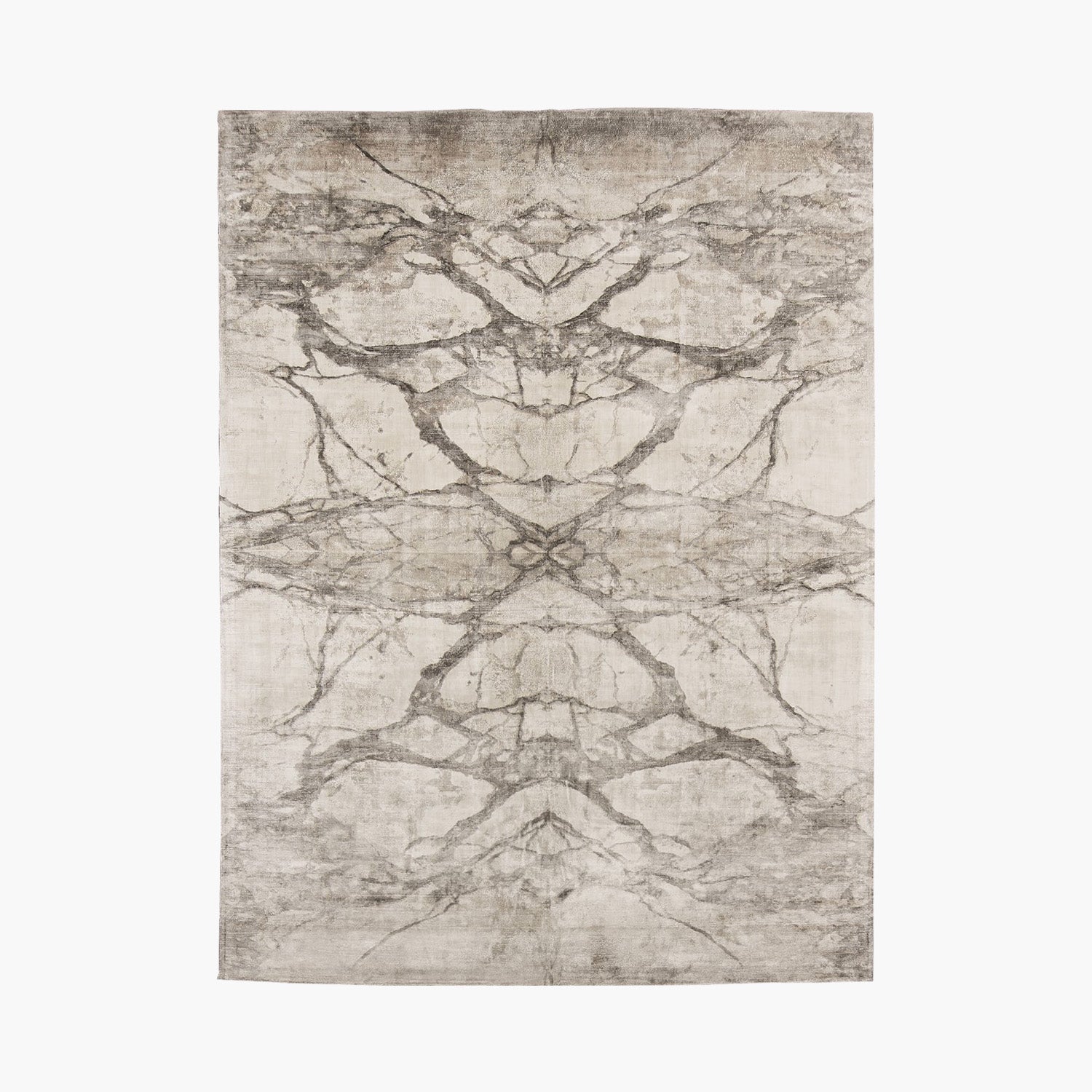 Mirror Match Marble Rug-neutrals