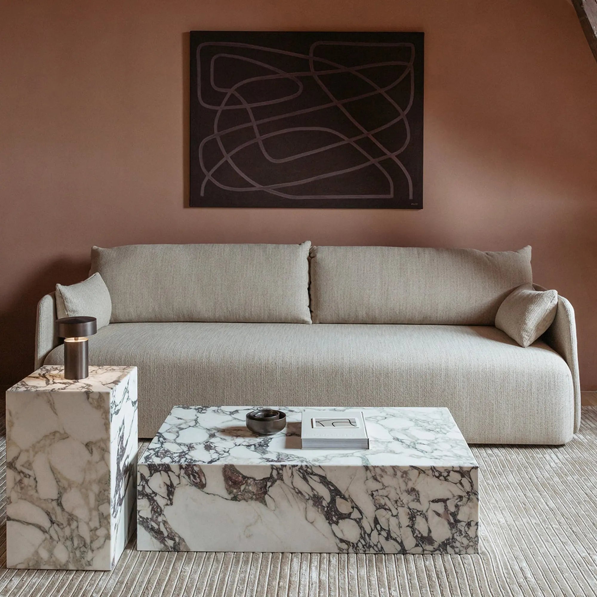 Marble Plinth Low