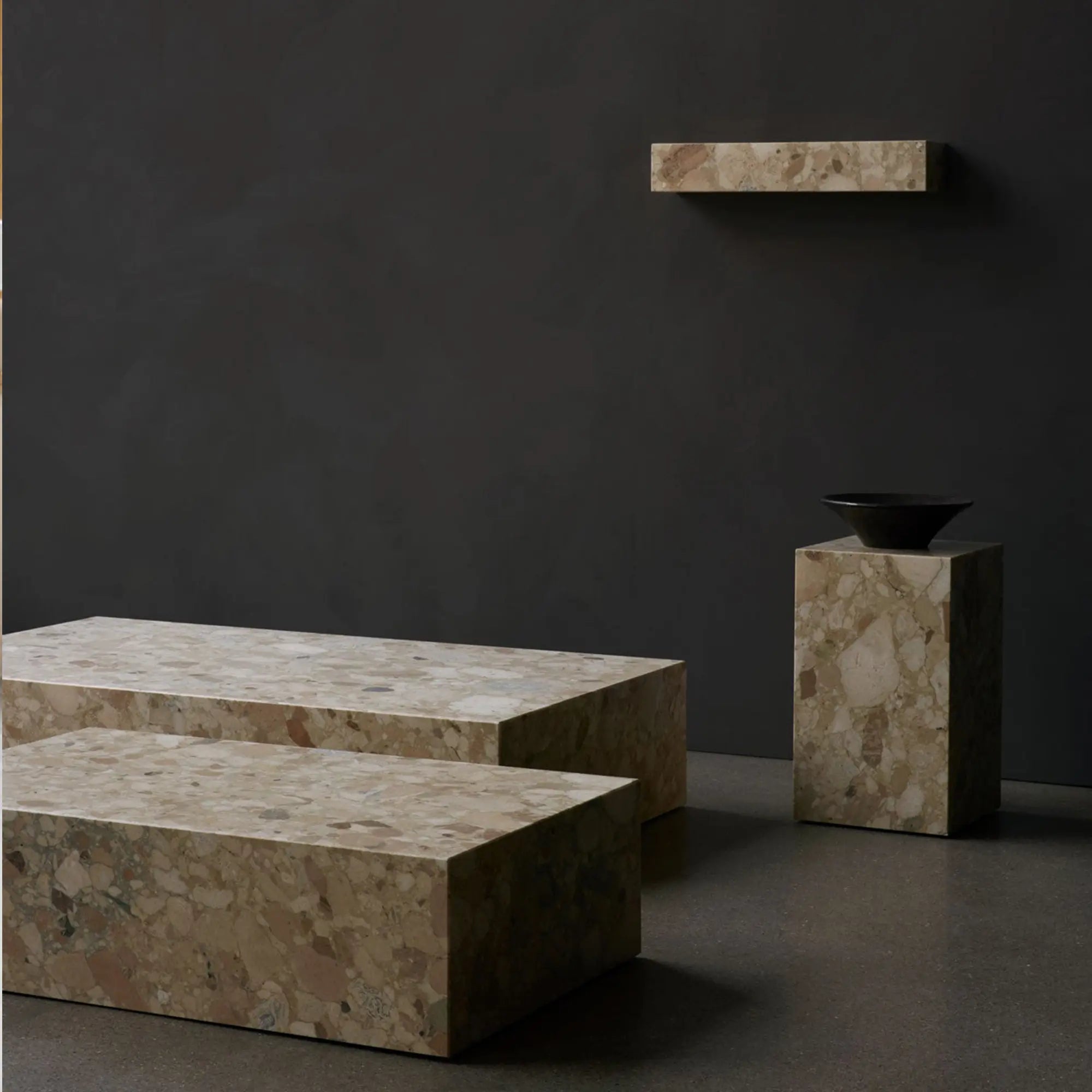 Marble Plinth Low