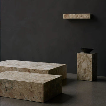 Marble Plinth Low