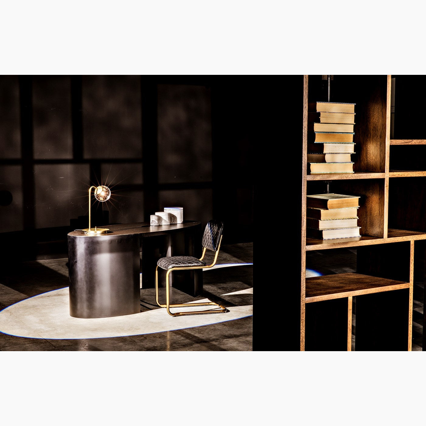 Marlow Shelf, Dark Walnut
