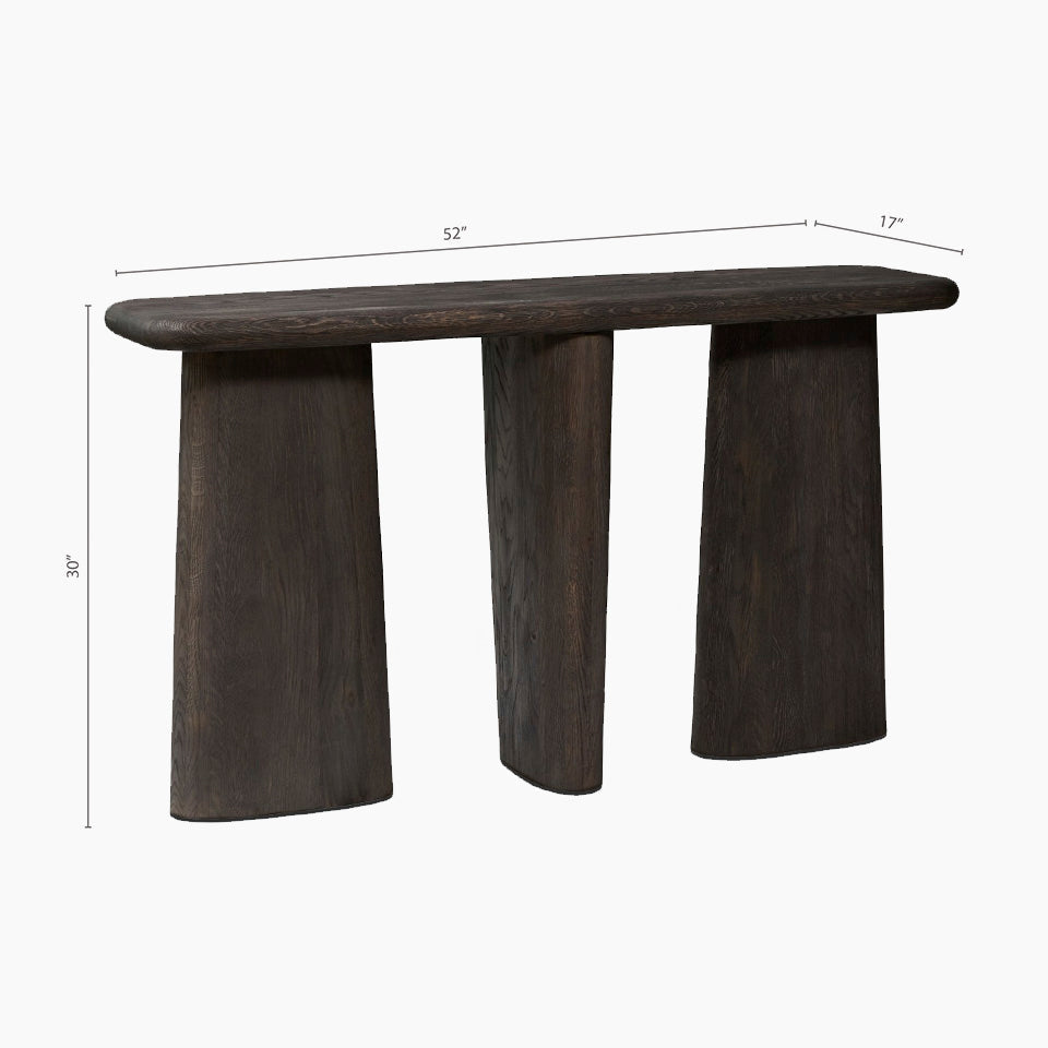 Mona Console Table - Dark