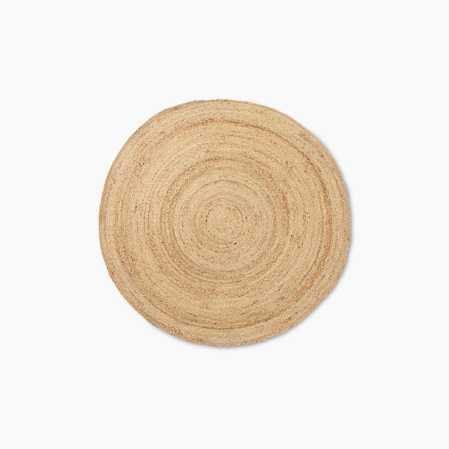 Eternal Round Jute Rug - Natural