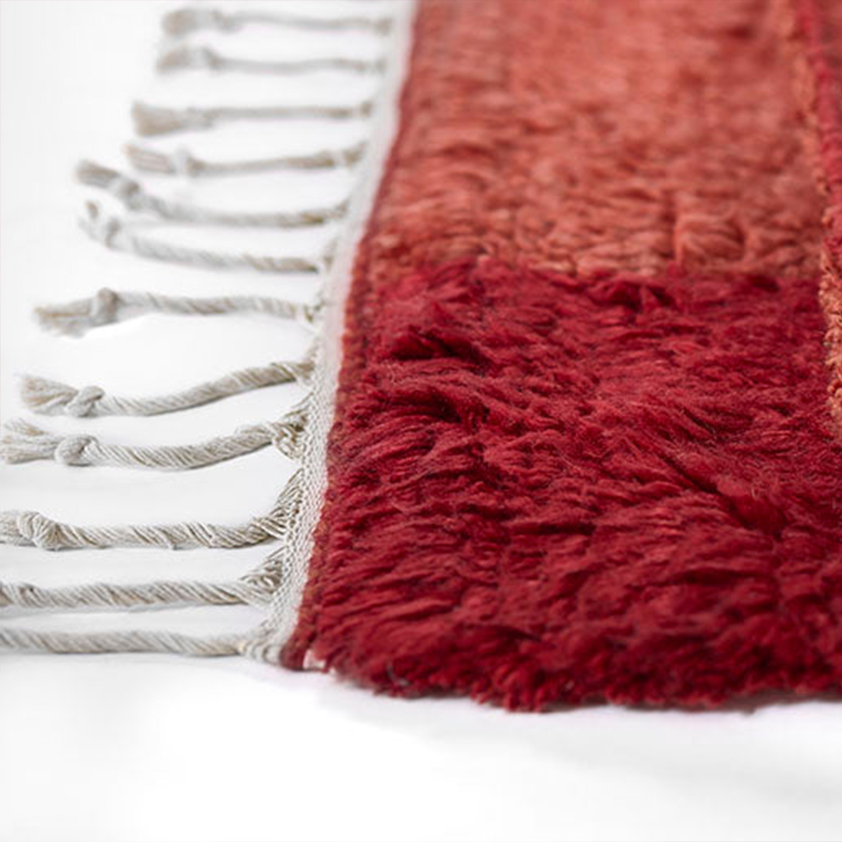 Neo Moroccan-3 Red Rug