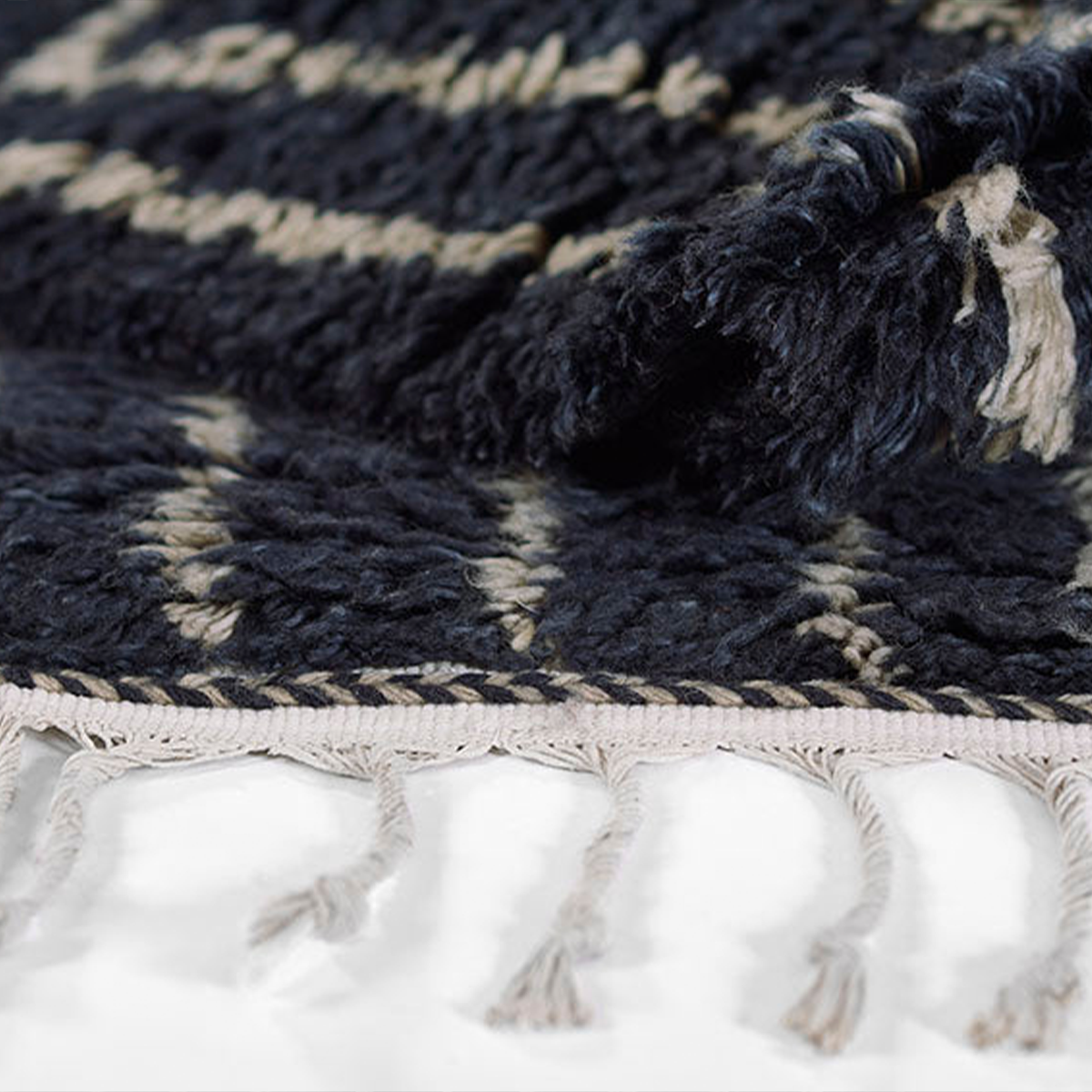 Neo Moroccan-4 Navy Rug