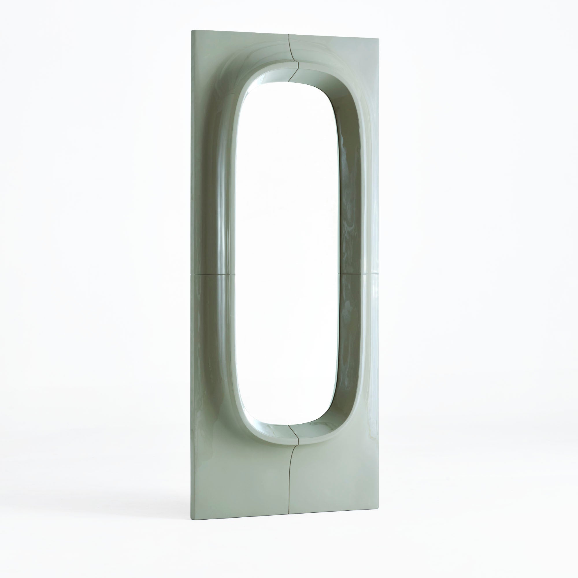 Porthole Mirror - Large - Green