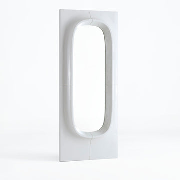 Porthole Mirror - Large - White