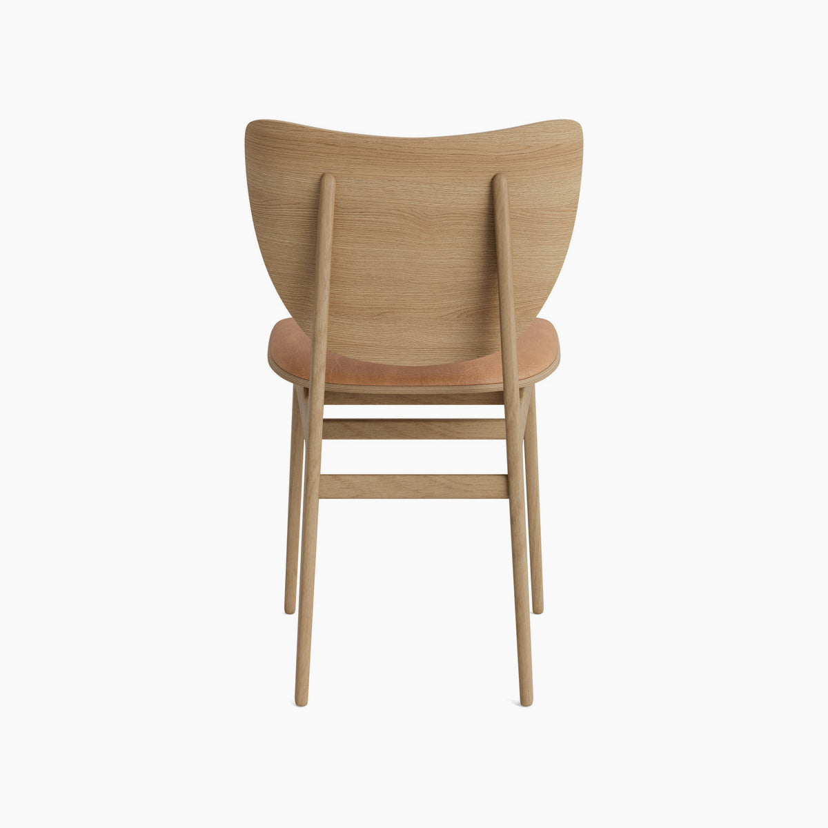 Elephant Chair - Leather Front Upholstery