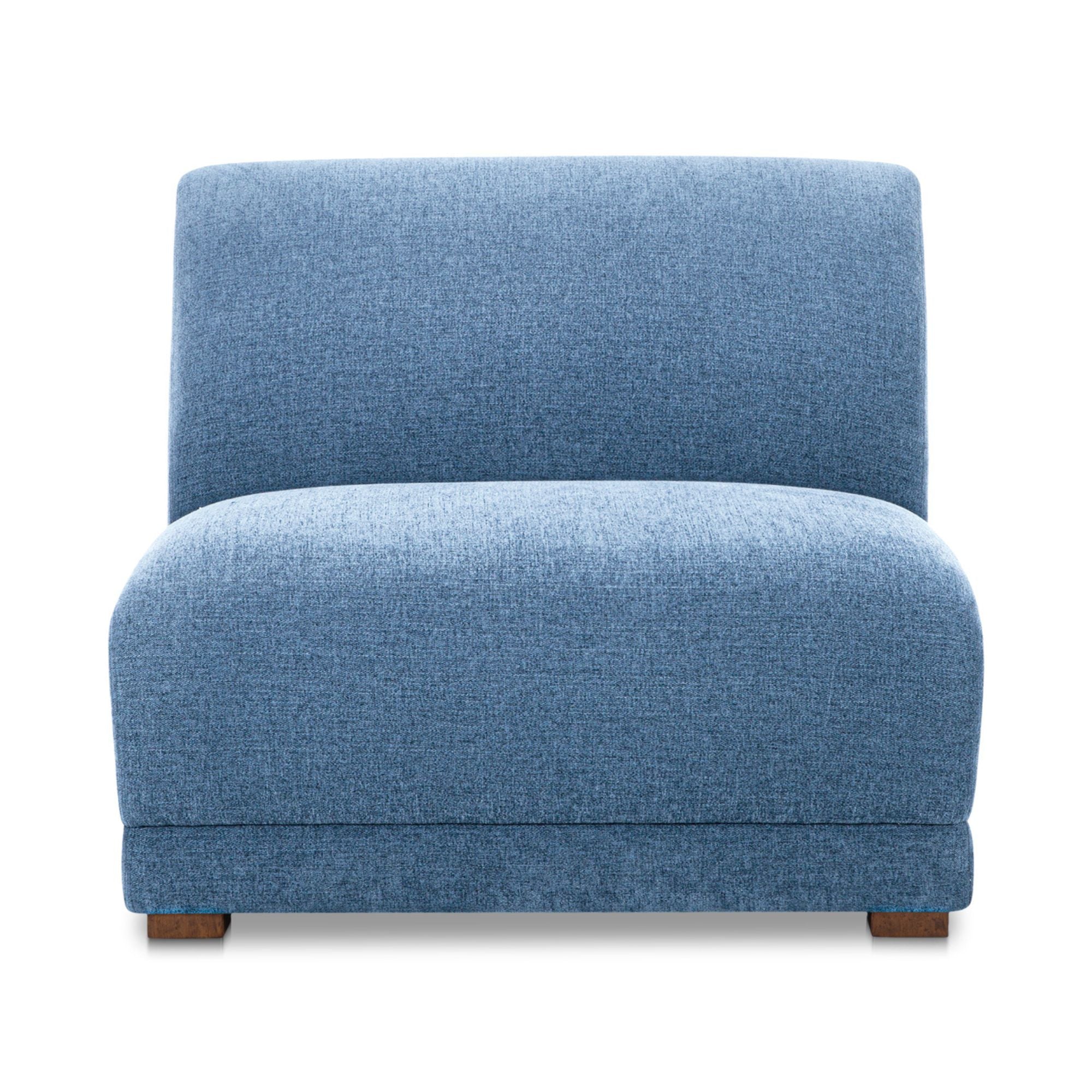 Phoebe Deep Blue Slipper Chair