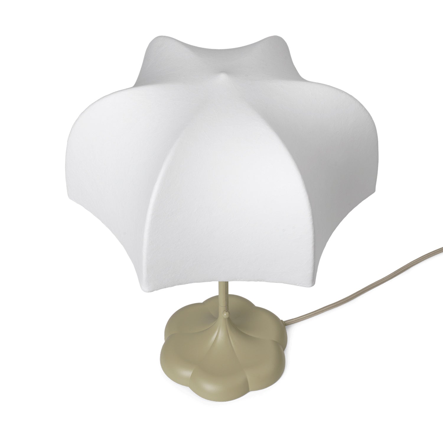 Poem Table Lamp - White/Cashmere - Floor Model - Grade C