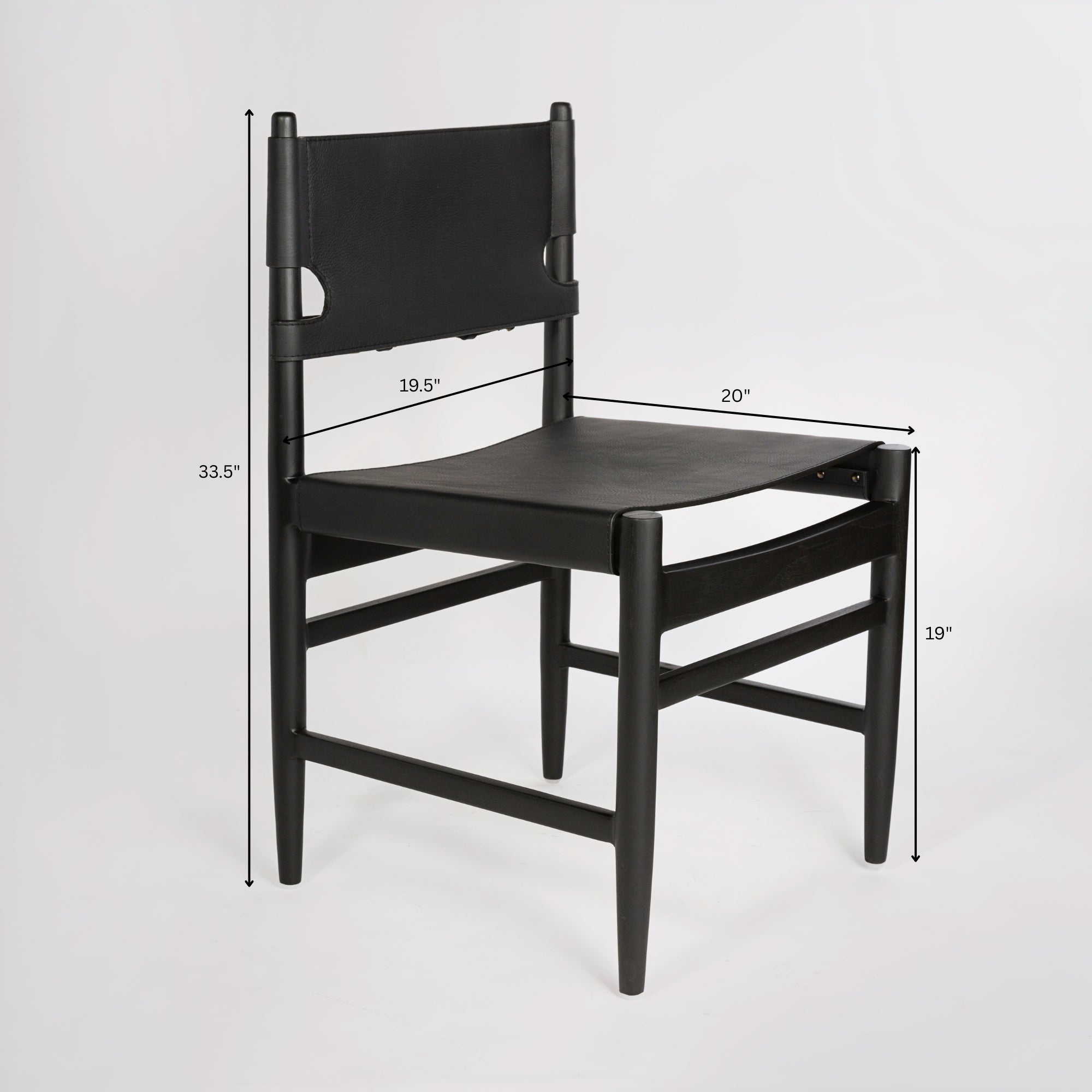 Cabrillo Leather Dining Chair