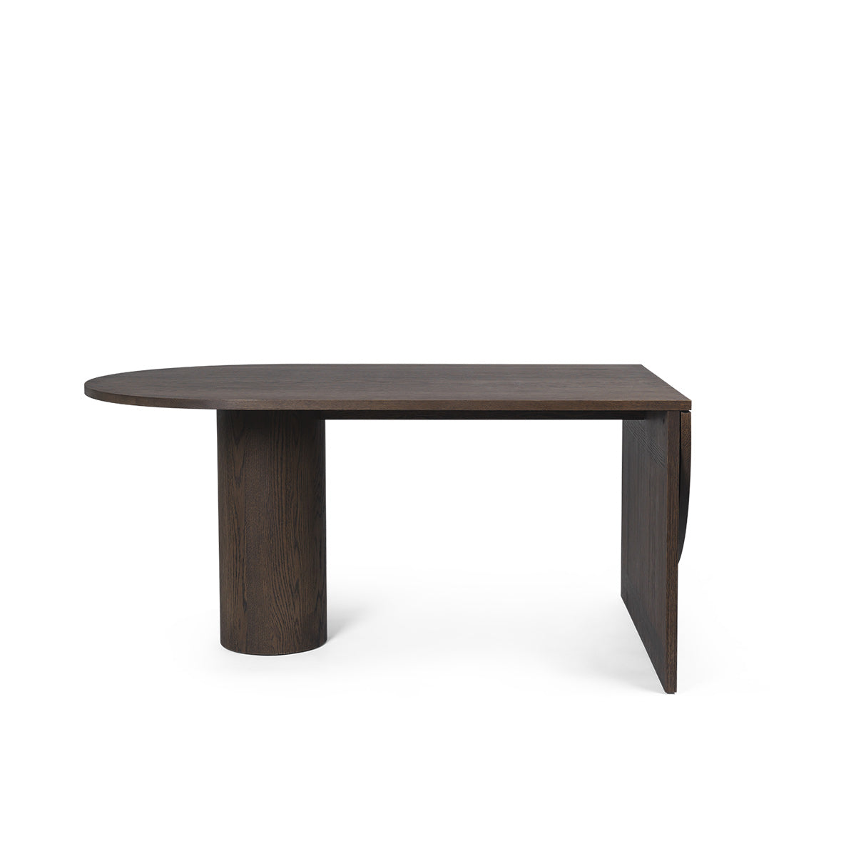 Pylo Dining Table - Dark Stained Oak - Open Box