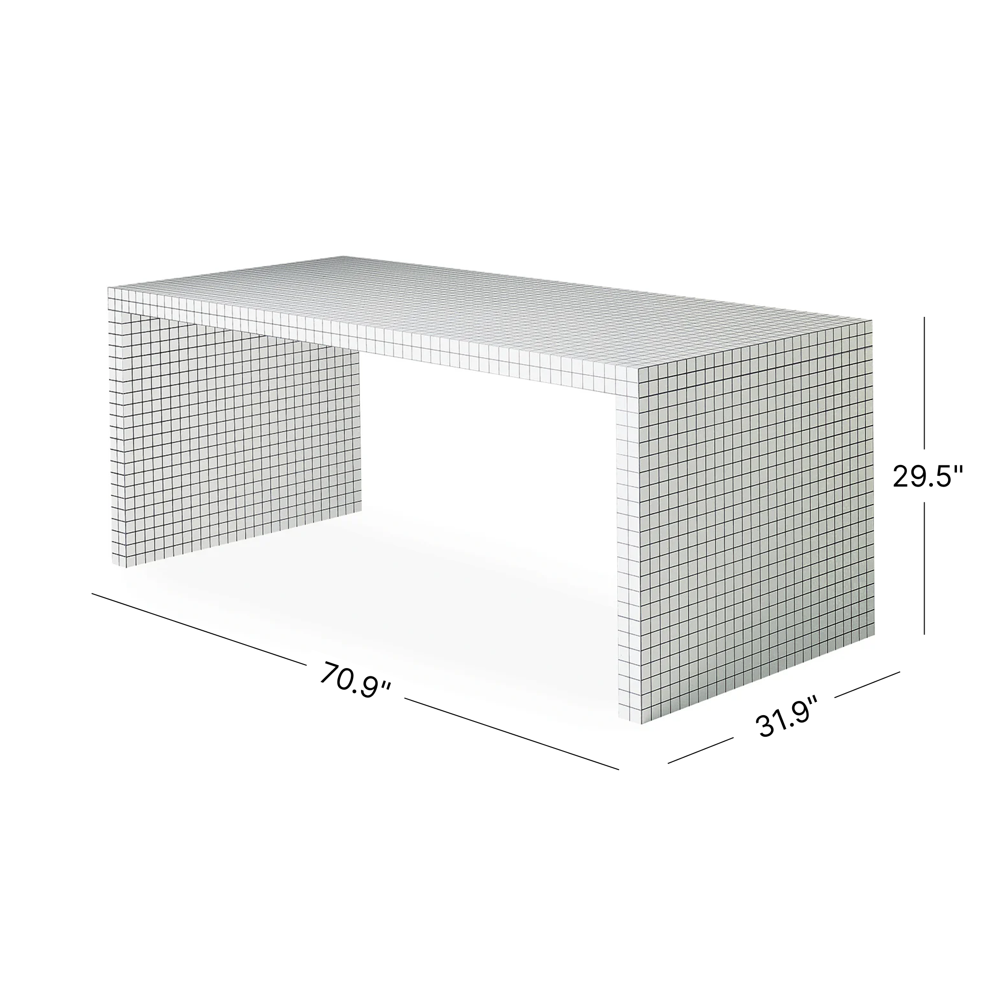 Quaderna 2830 Writing Desk