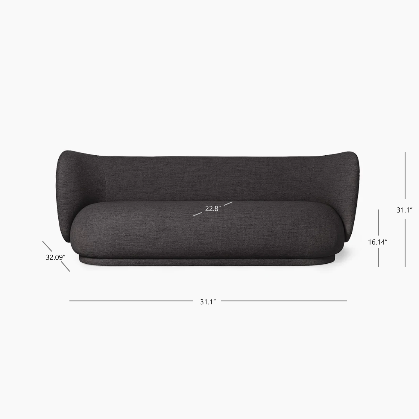 Rico Sofa 3 Seater