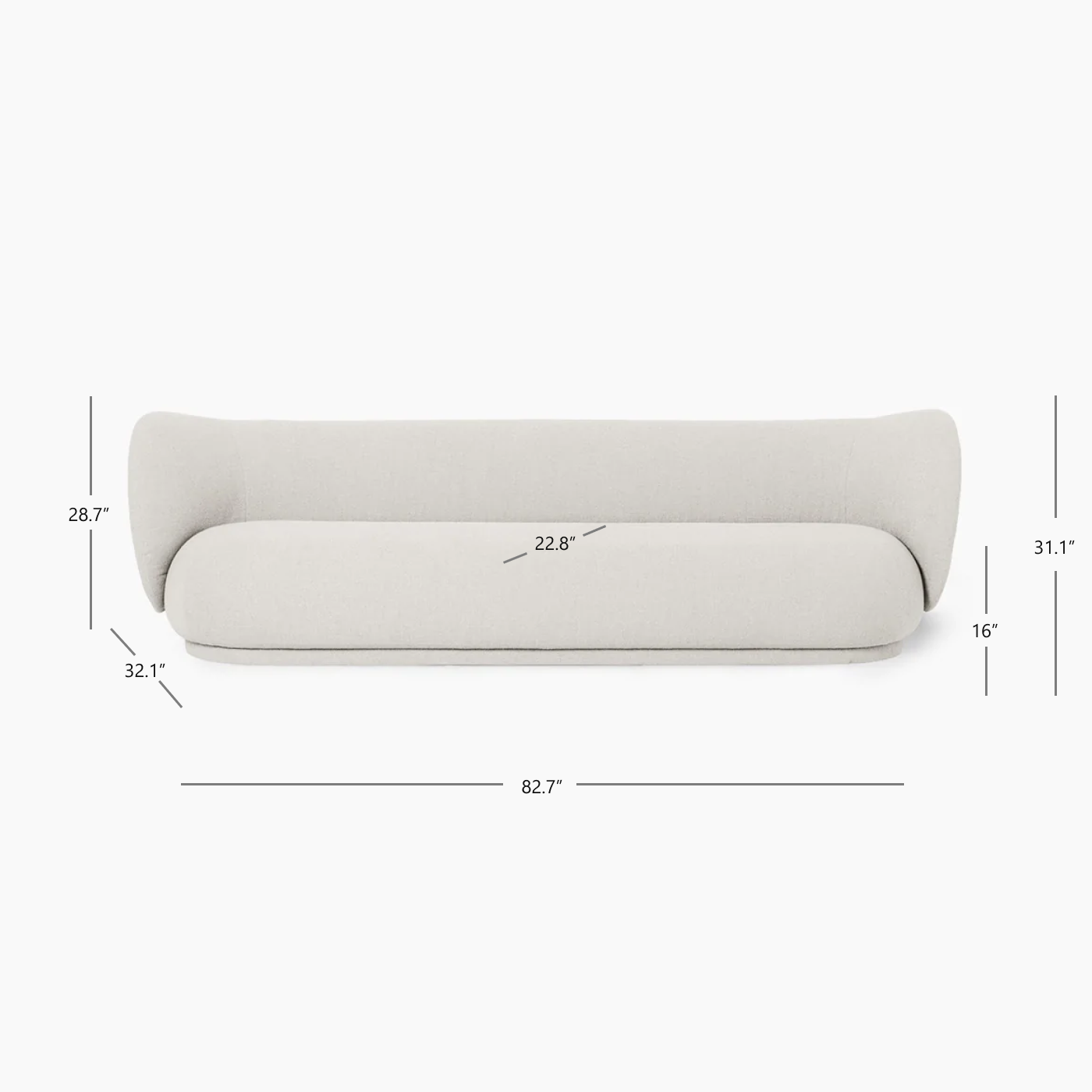 Rico Sofa 4 Seaters