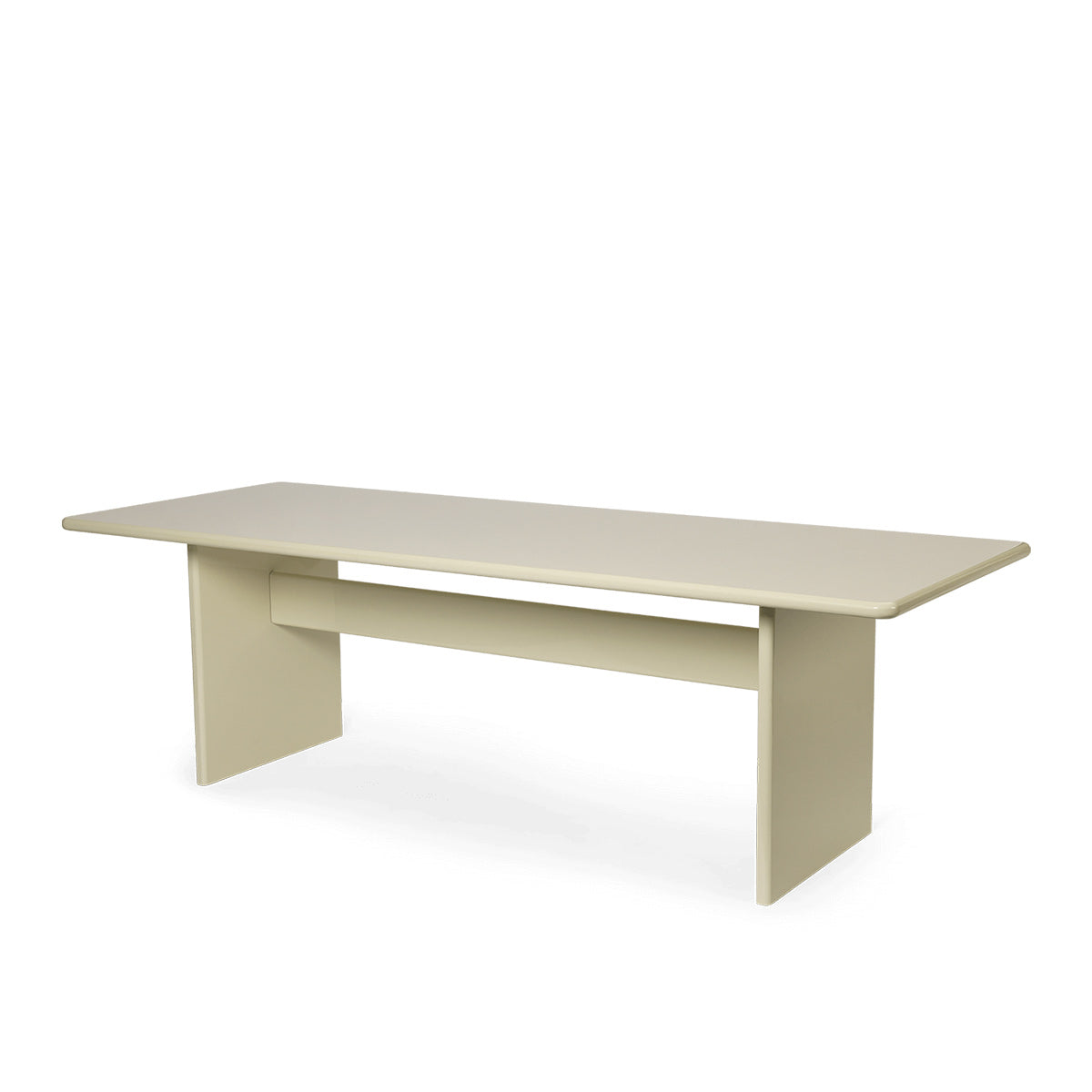 Rink Dining Table - Eggshell