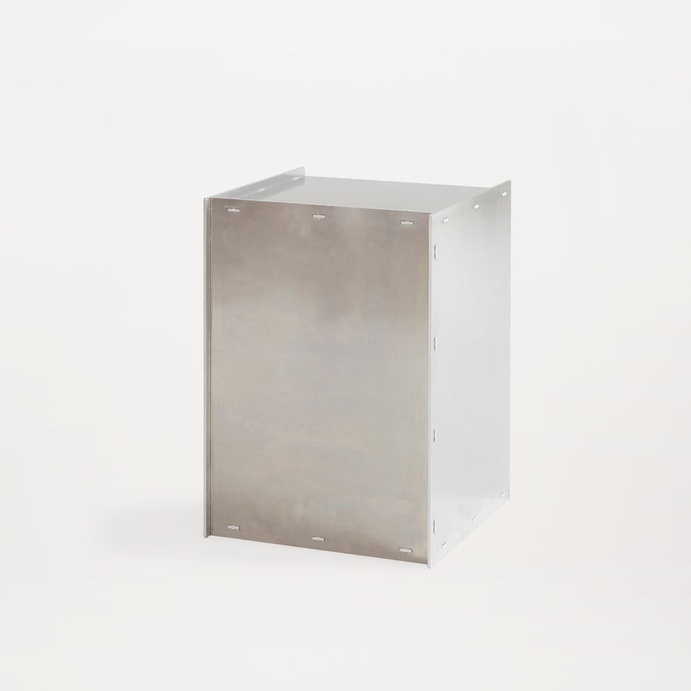 Rivet Box Table - Aluminum