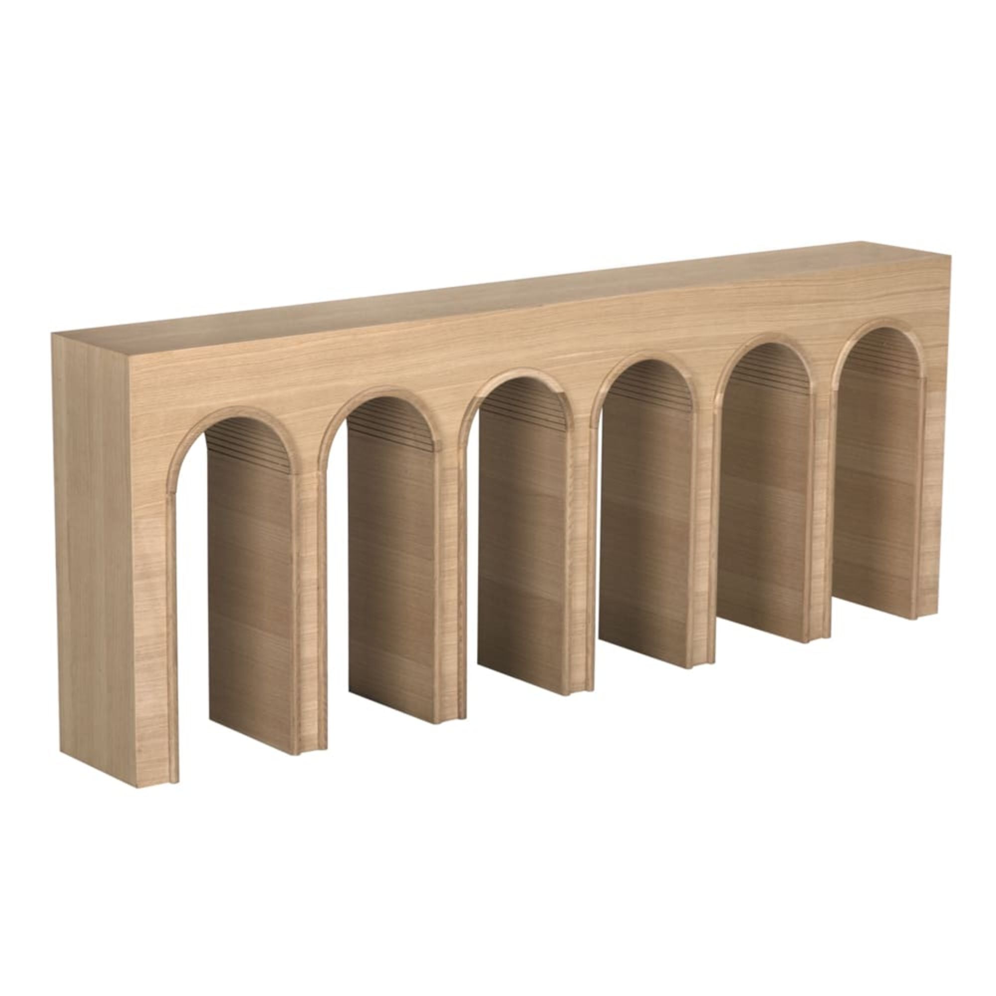 Roman Console - Extra Large - White Oak