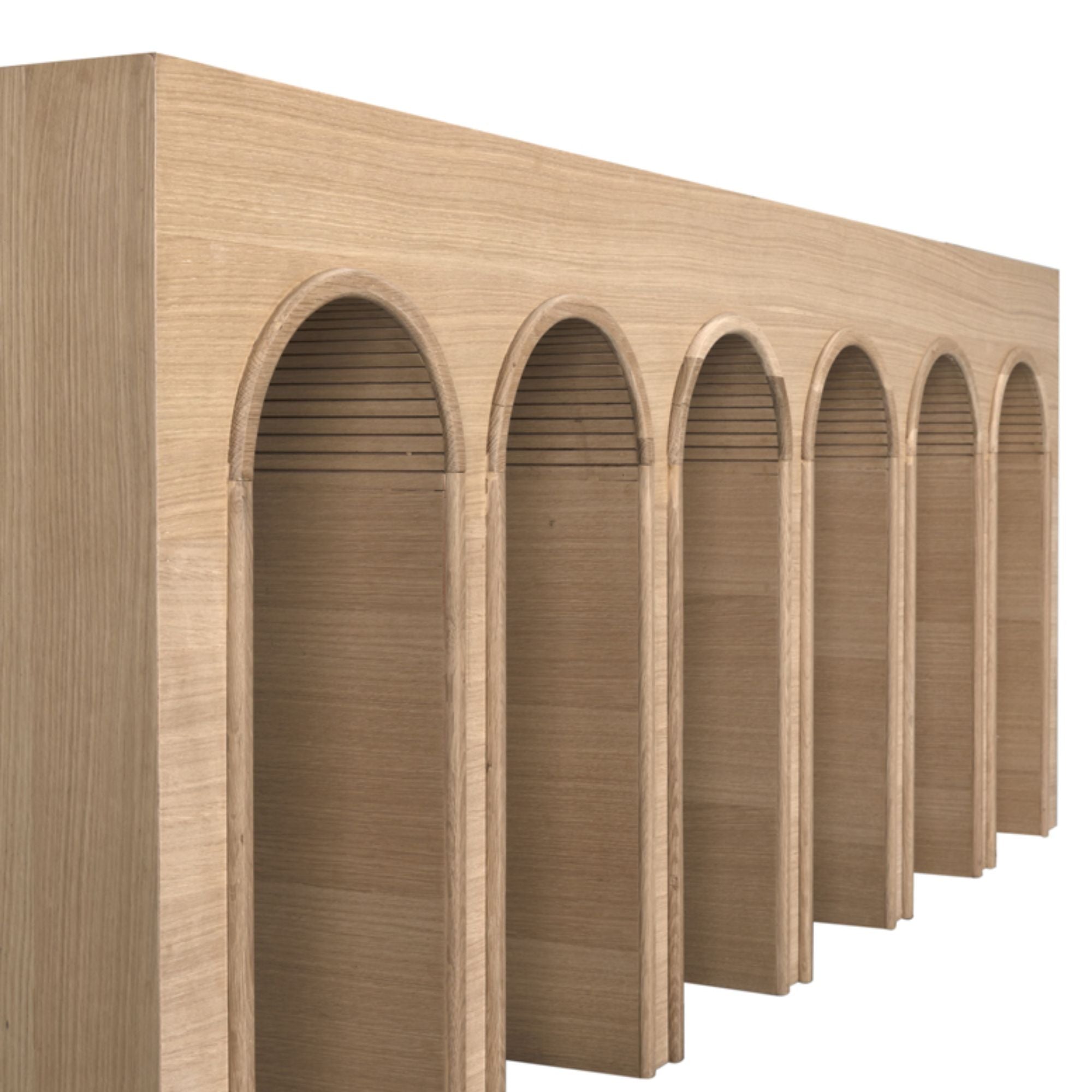 Roman Console - Extra Large - White Oak