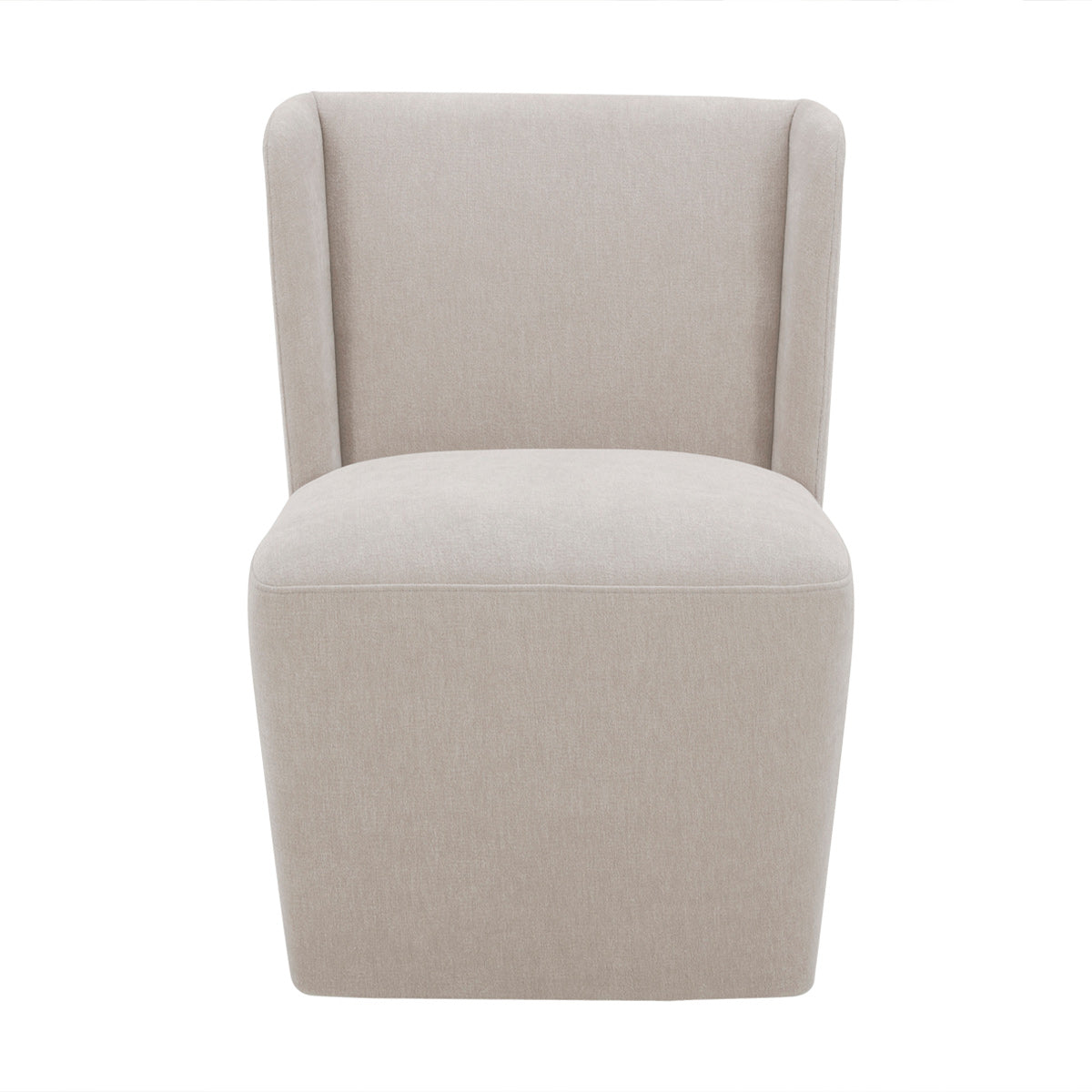 Rosalie Dining Chair w/ Casters- Performance Fabric
