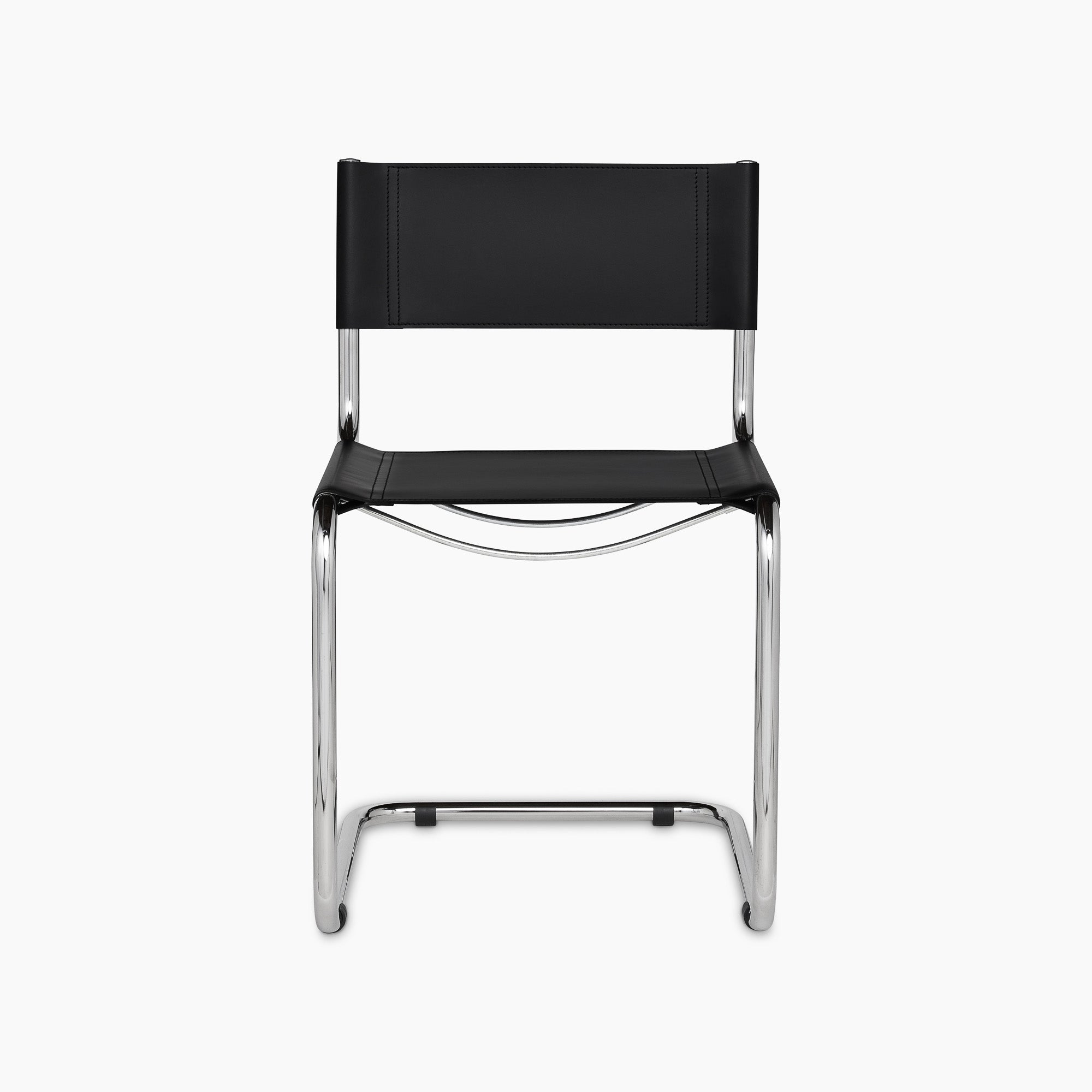 Stam Leather Side Chair