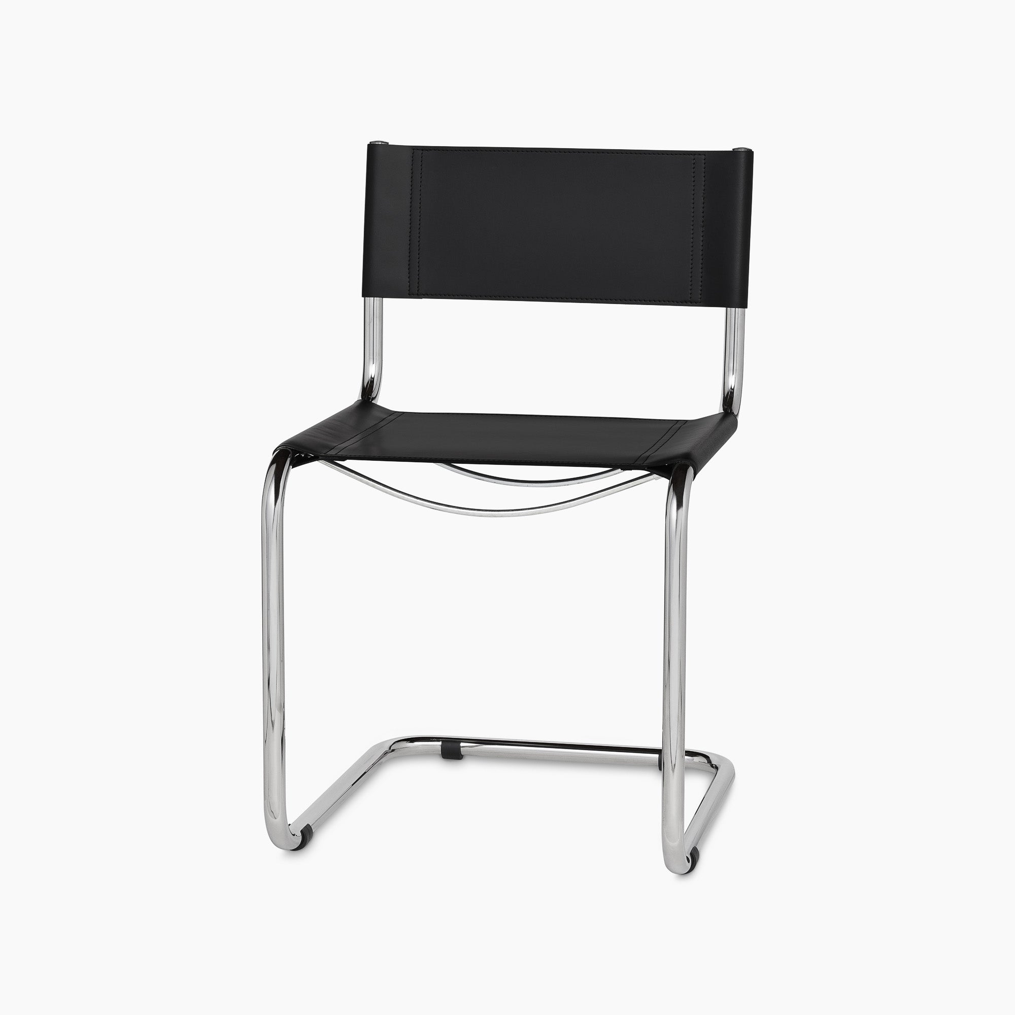 Stam Leather Side Chair