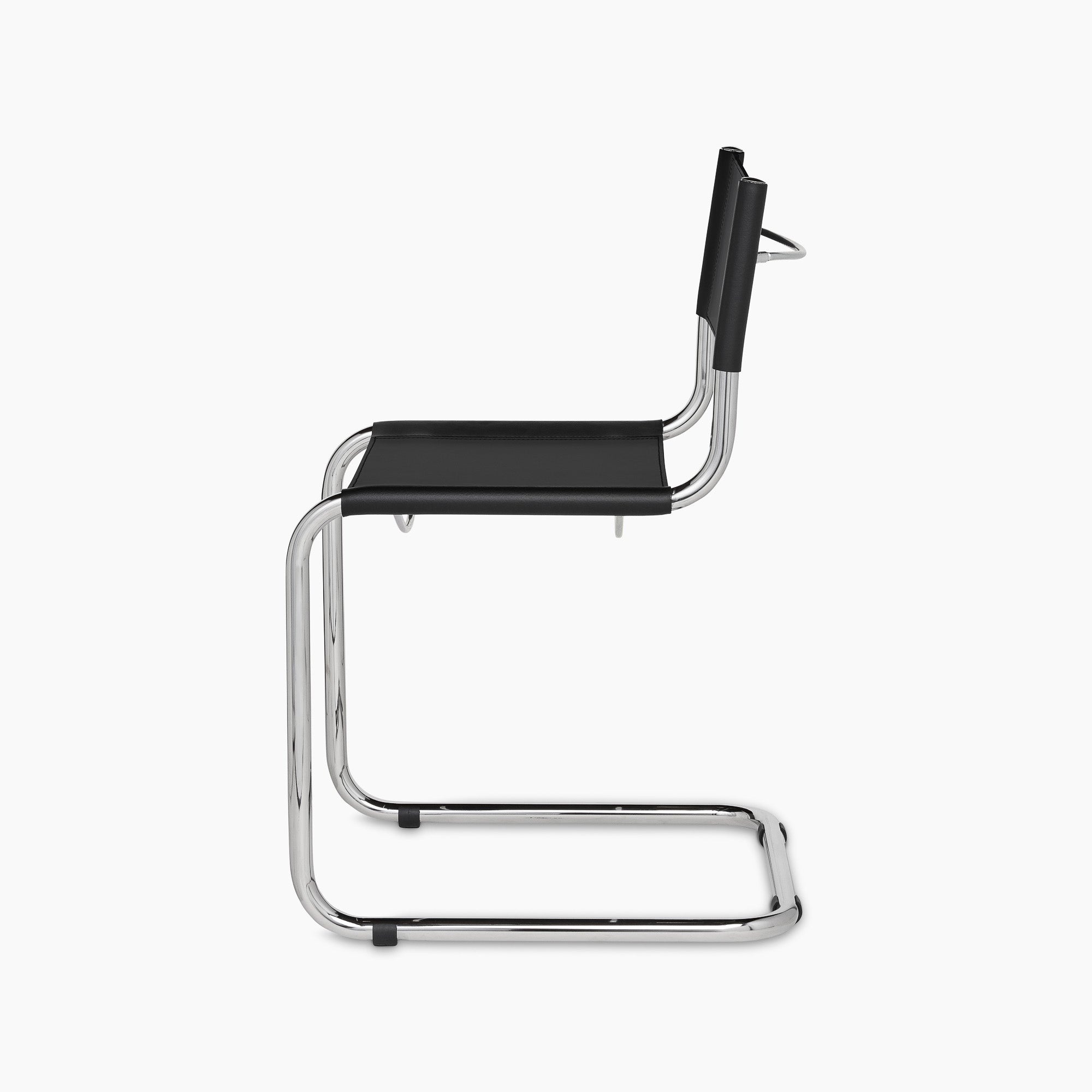 Stam Leather Side Chair