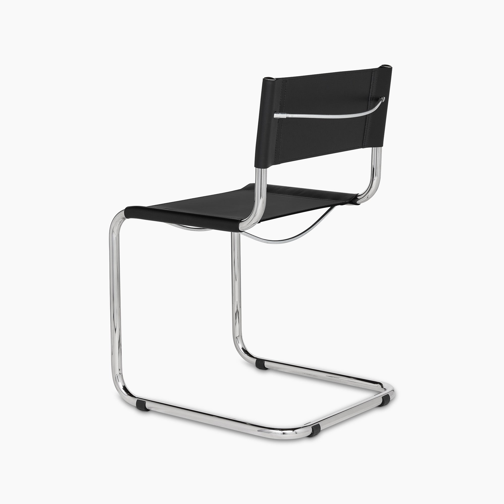 Stam Leather Side Chair