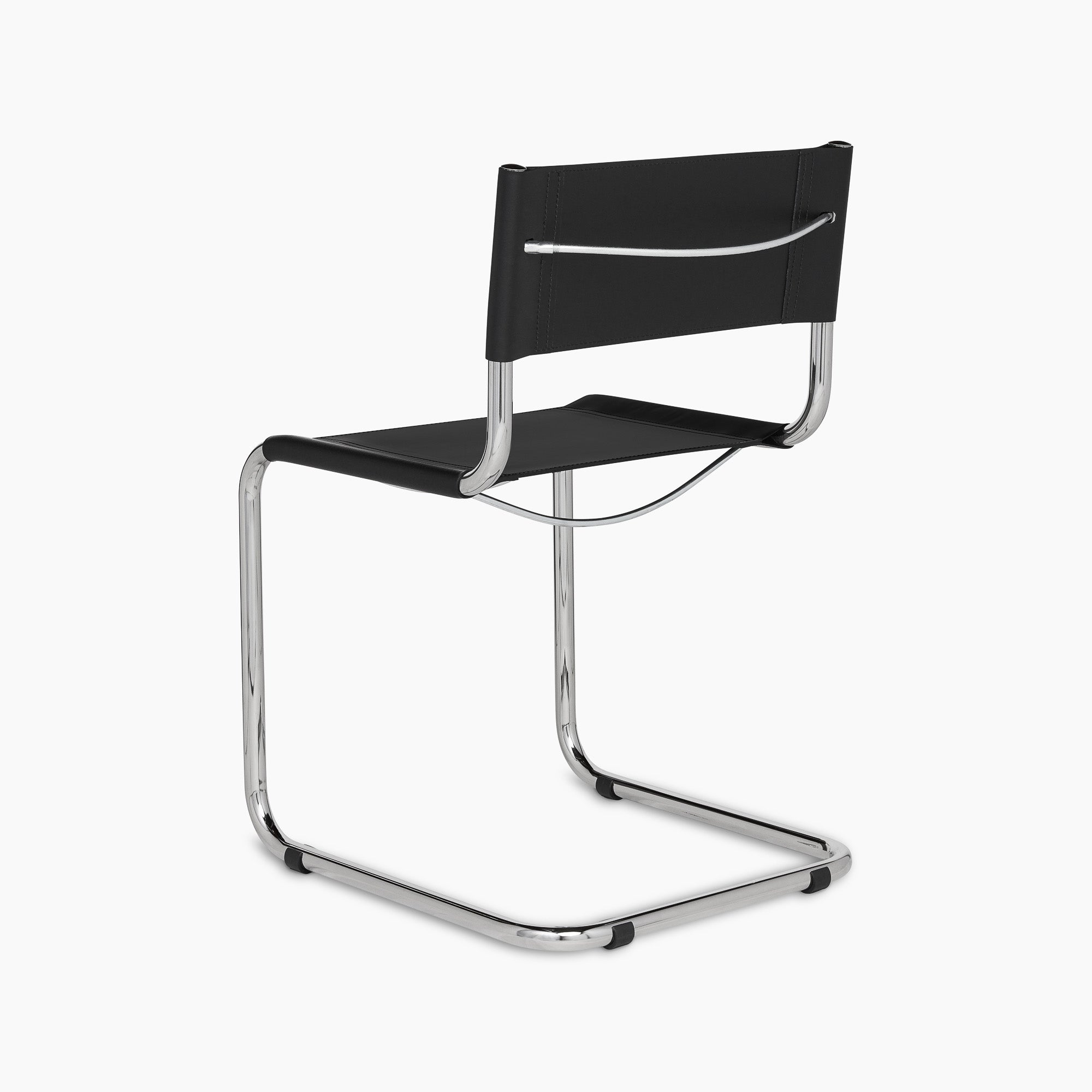 Stam Leather Side Chair