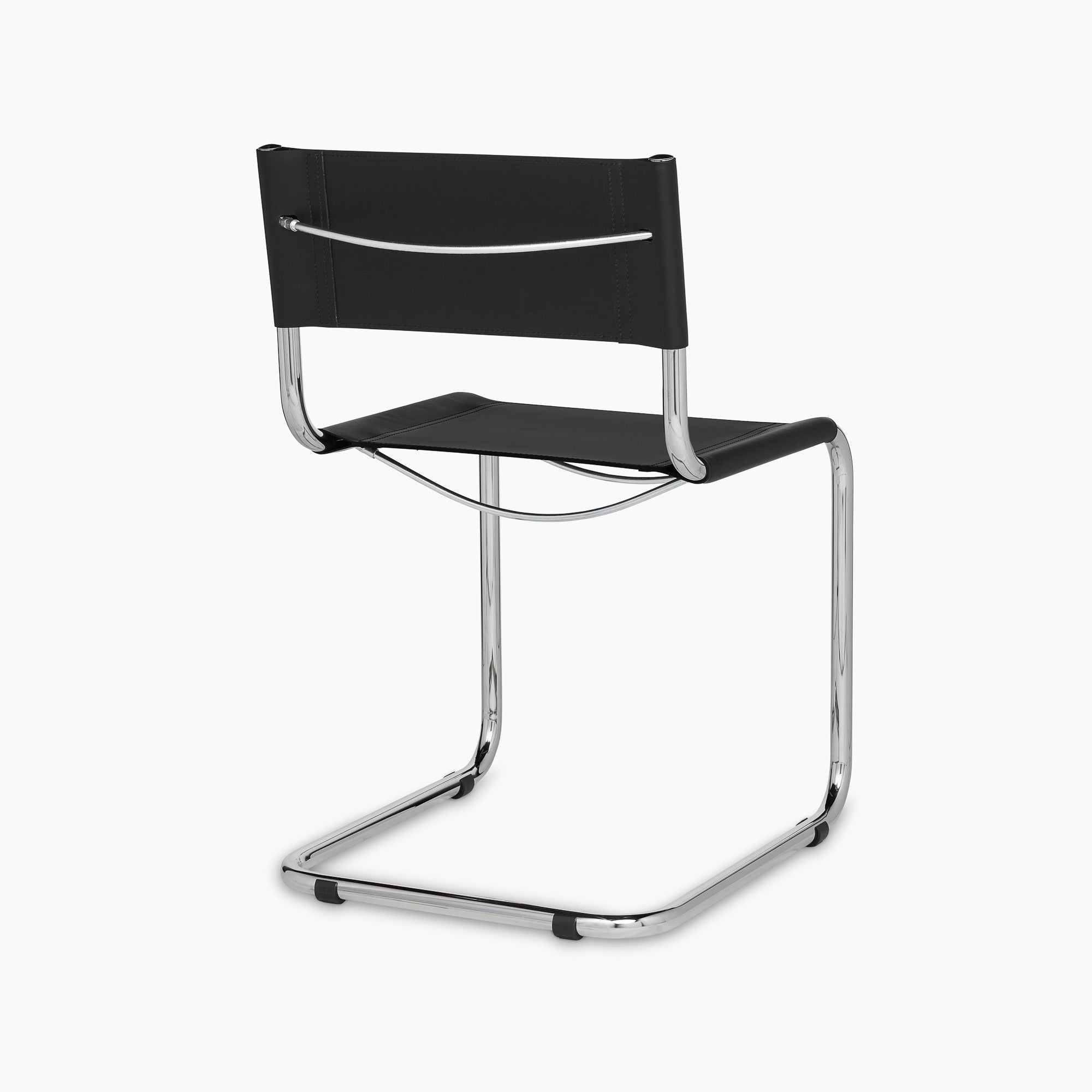 Stam Leather Side Chair