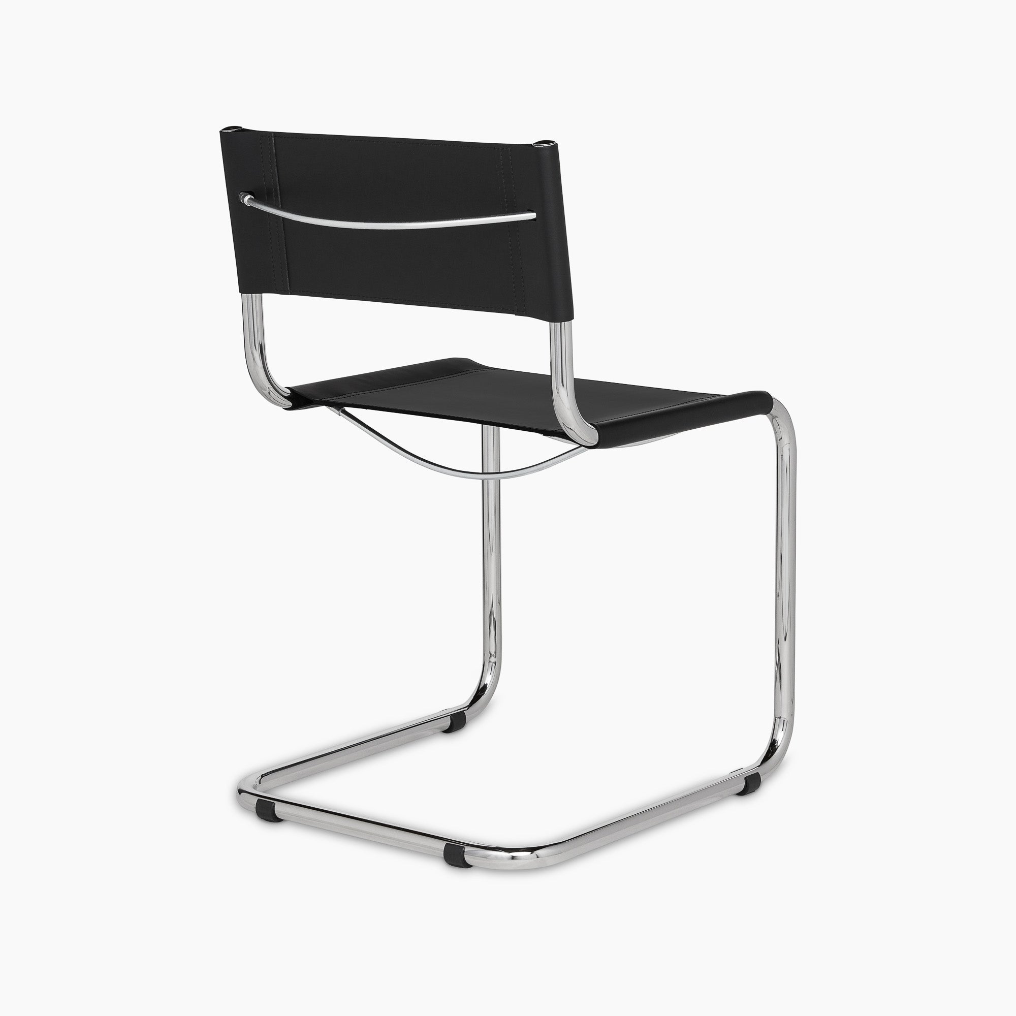 Stam Leather Side Chair
