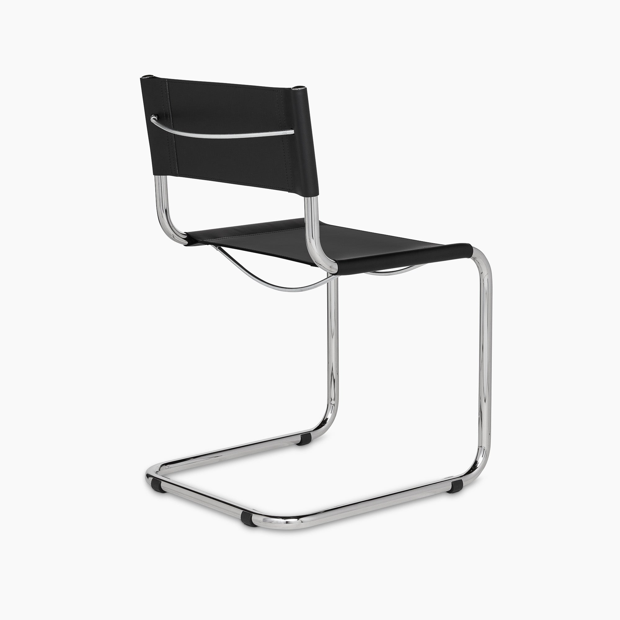 Stam Leather Side Chair