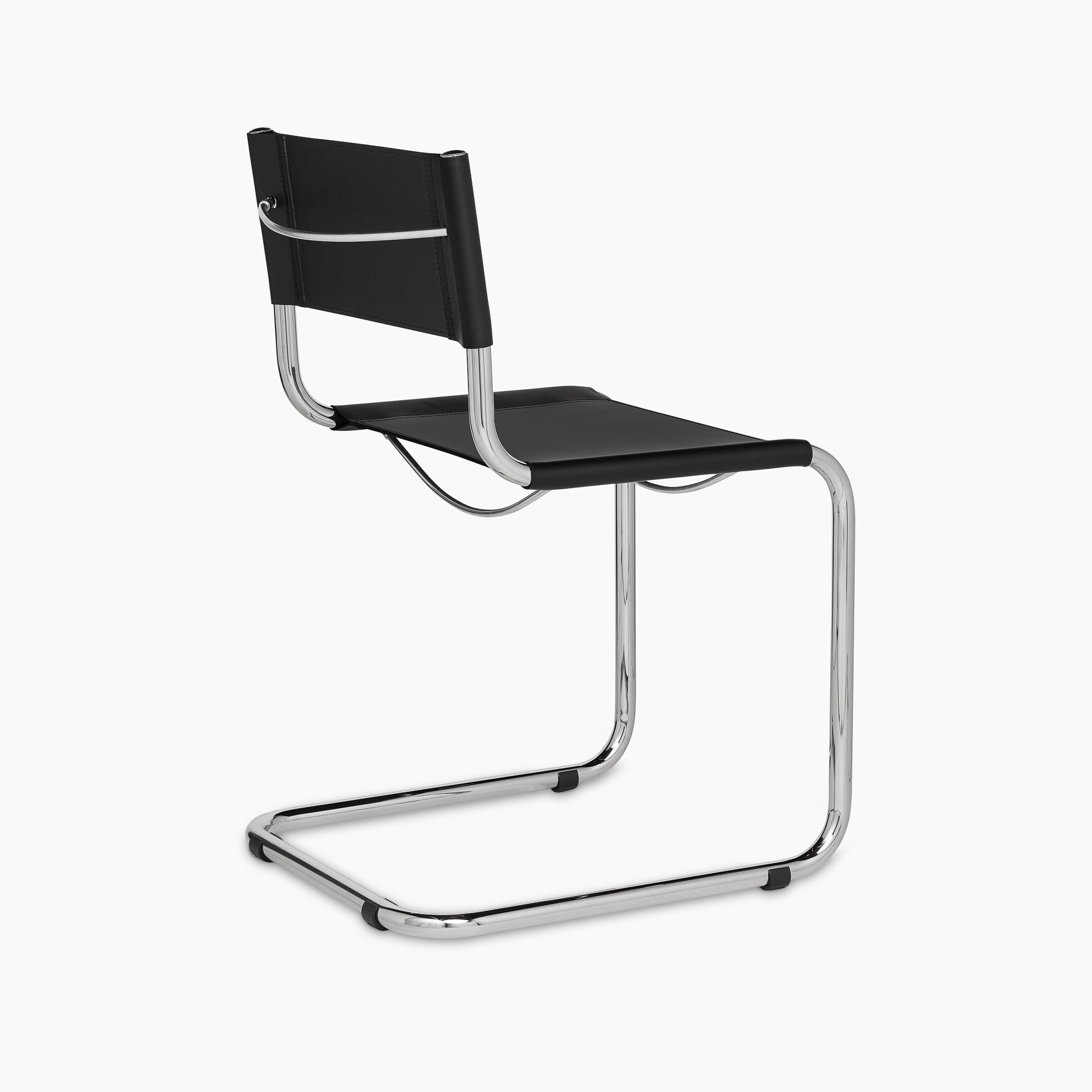 Stam Leather Side Chair