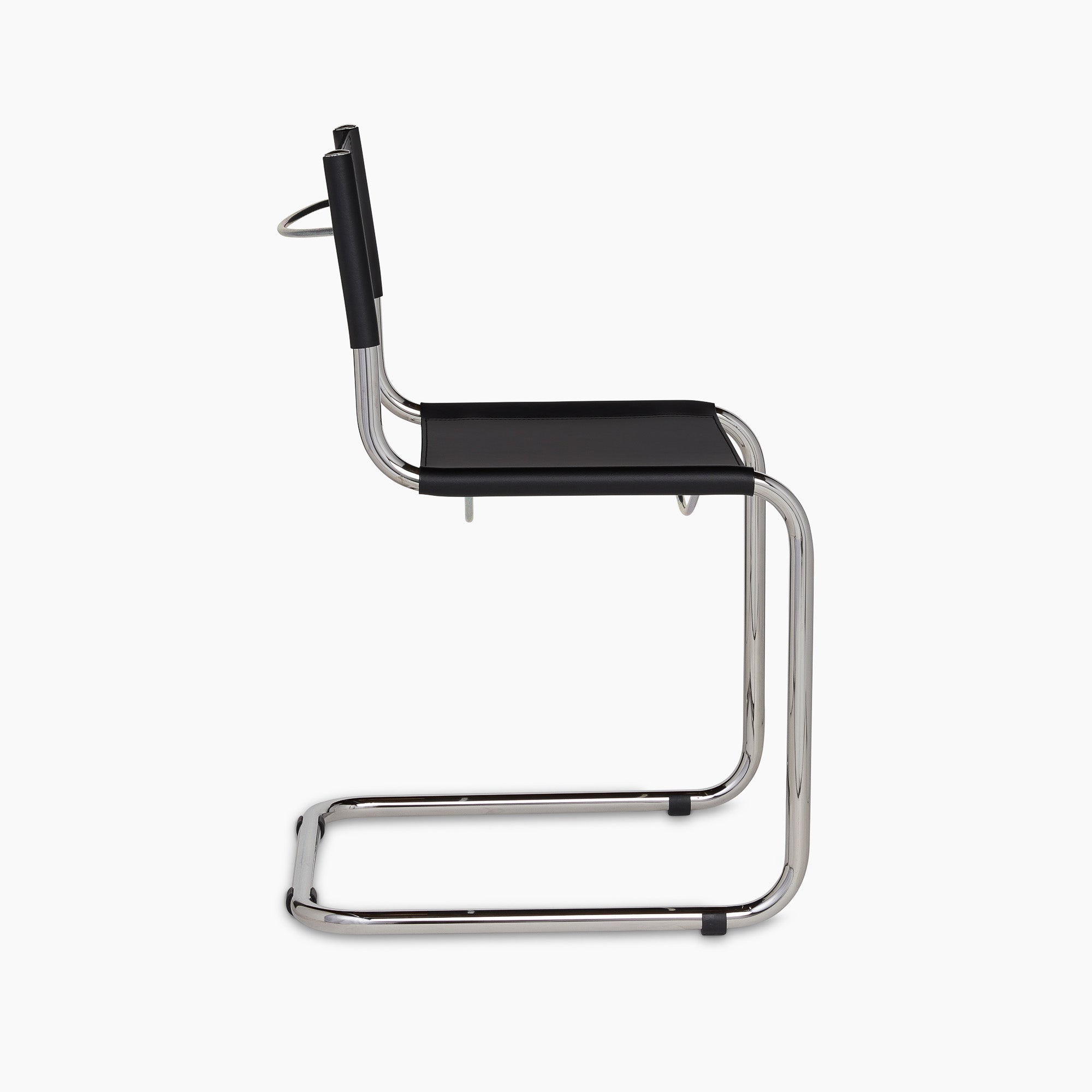 Stam Leather Side Chair