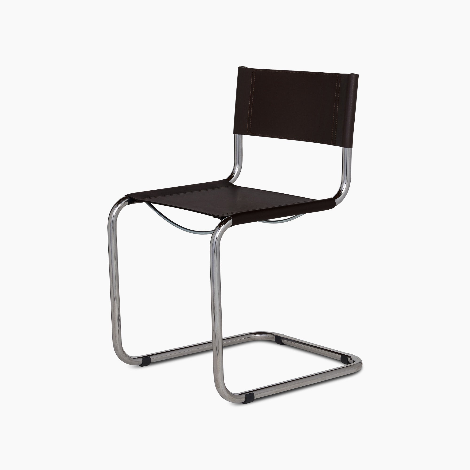 Stam Leather Side Chair