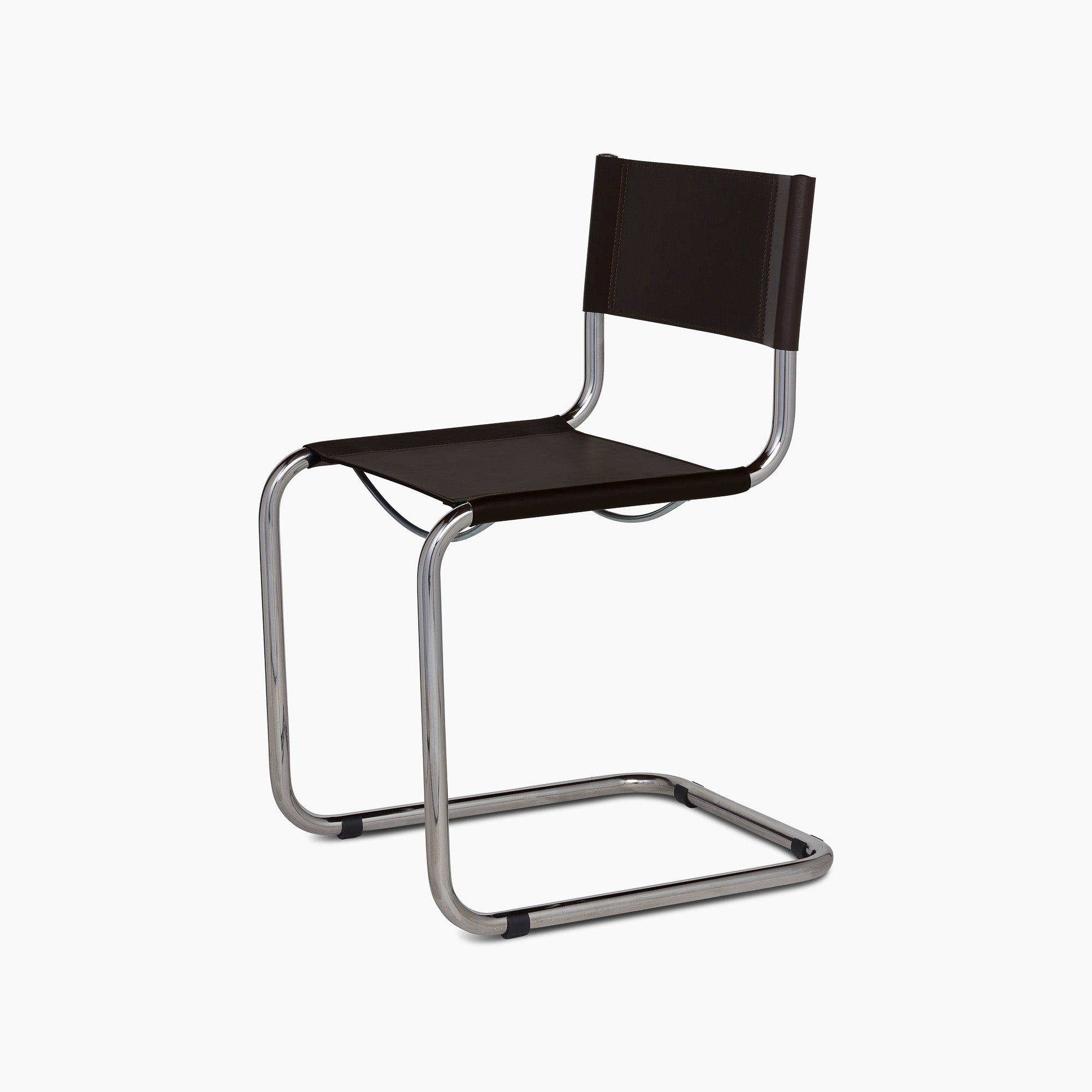 Stam Leather Side Chair