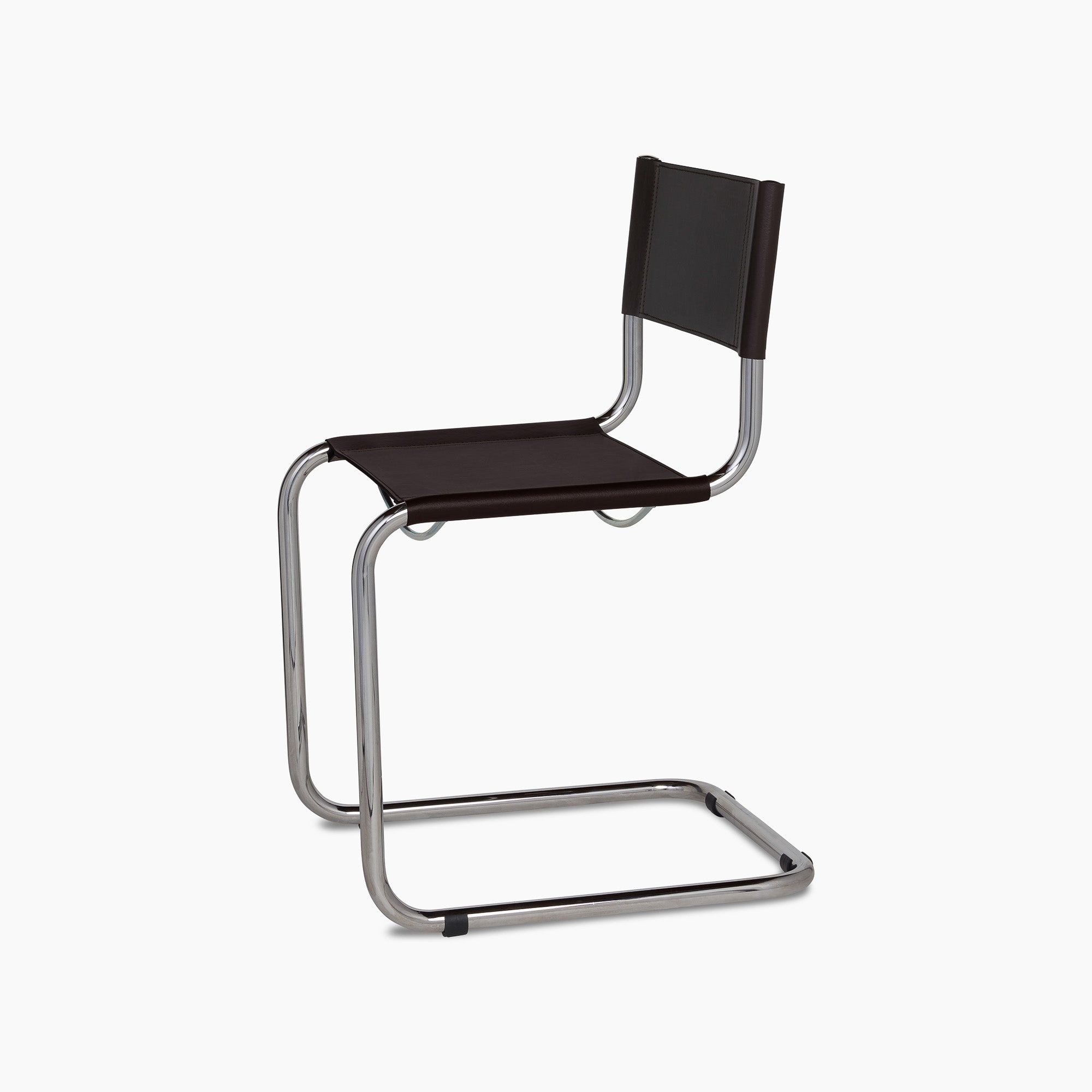 Stam Leather Side Chair