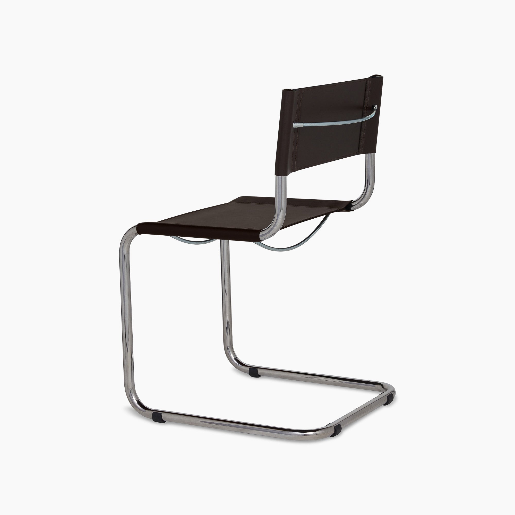Stam Leather Side Chair