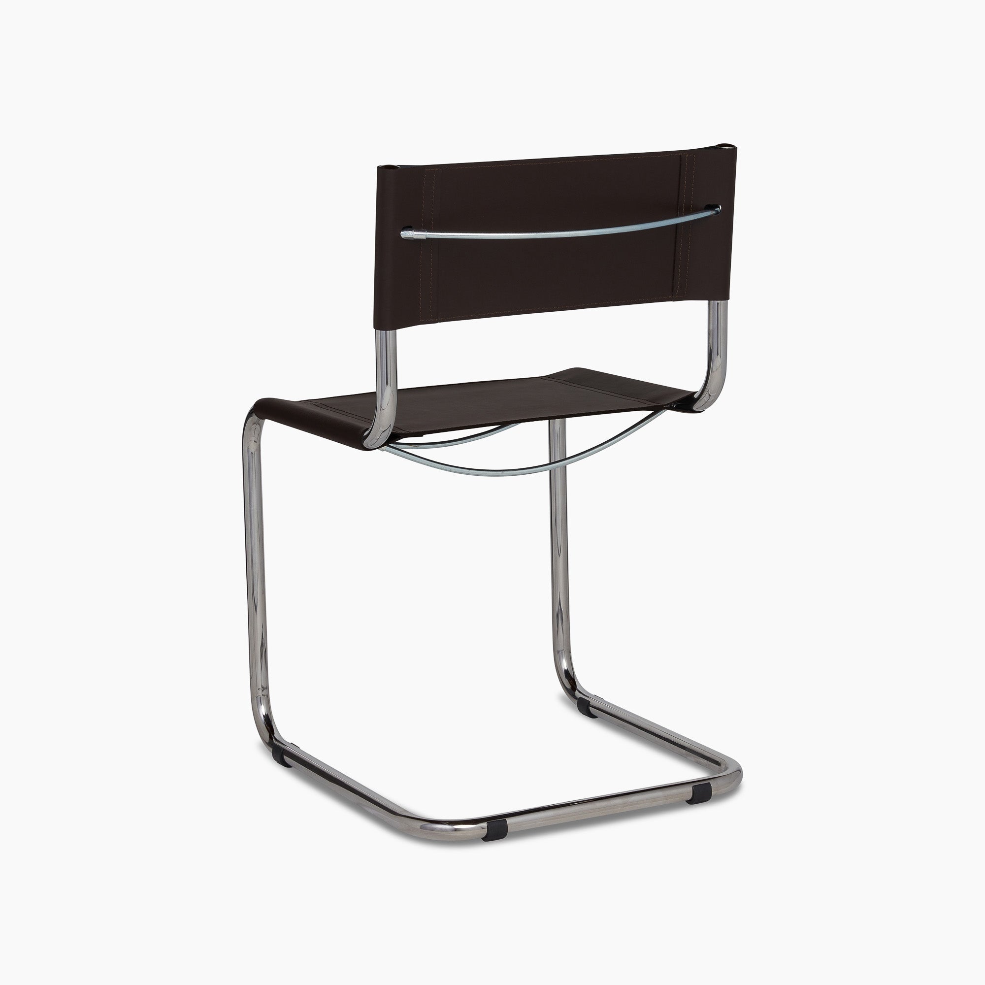 Stam Leather Side Chair