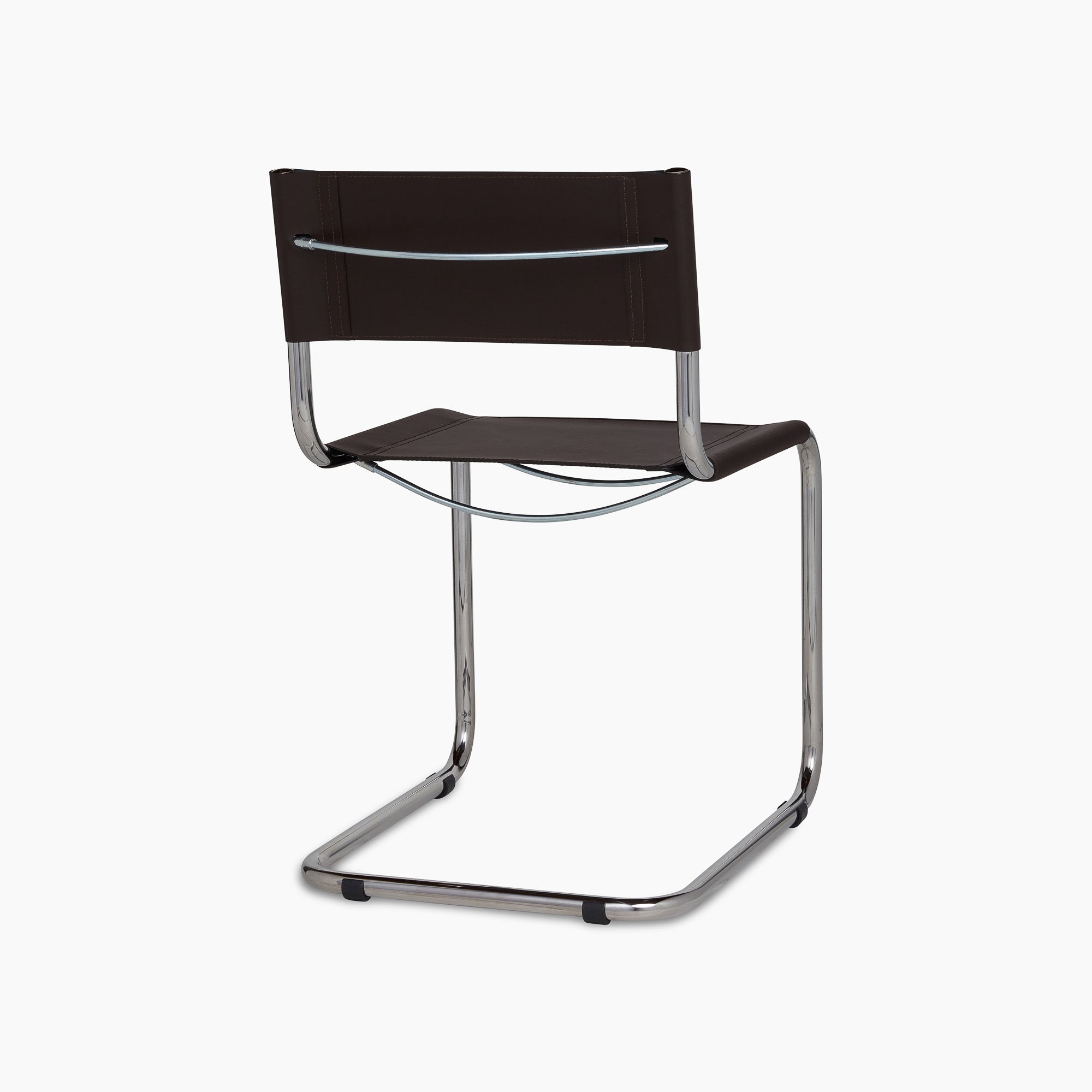Stam Leather Side Chair