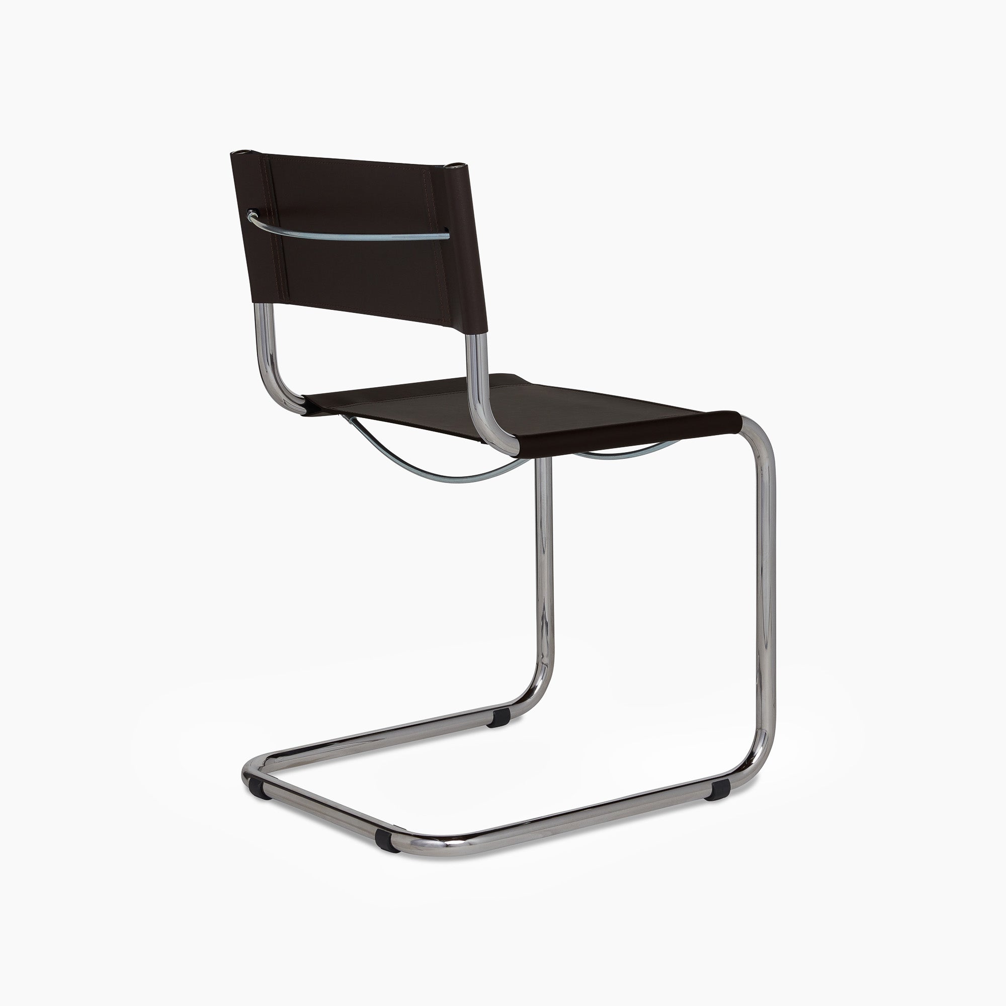 Stam Leather Side Chair